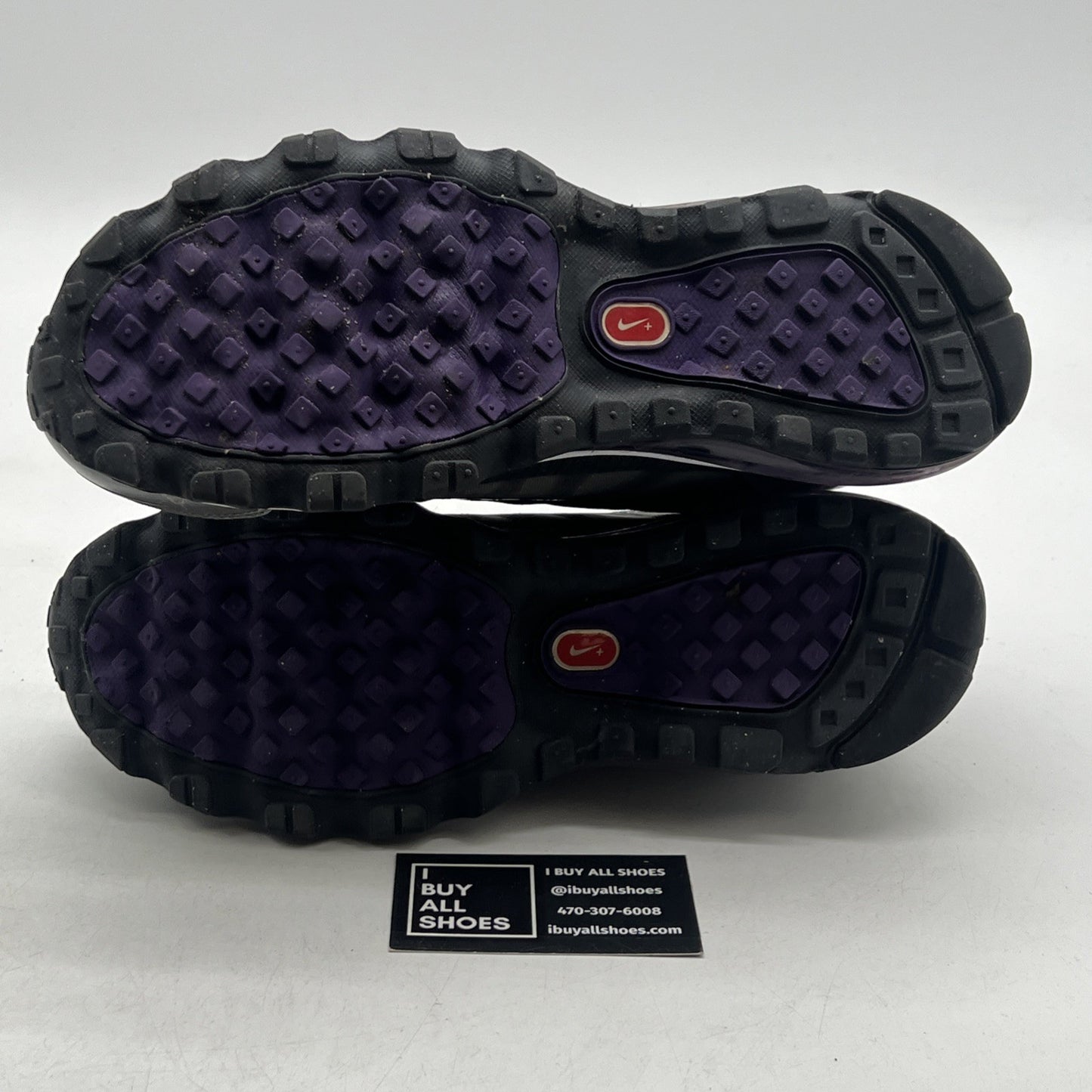 Size 9 - NIKE AIRMAX PURPLE/STEEL GRAY 2009 (354744-017)