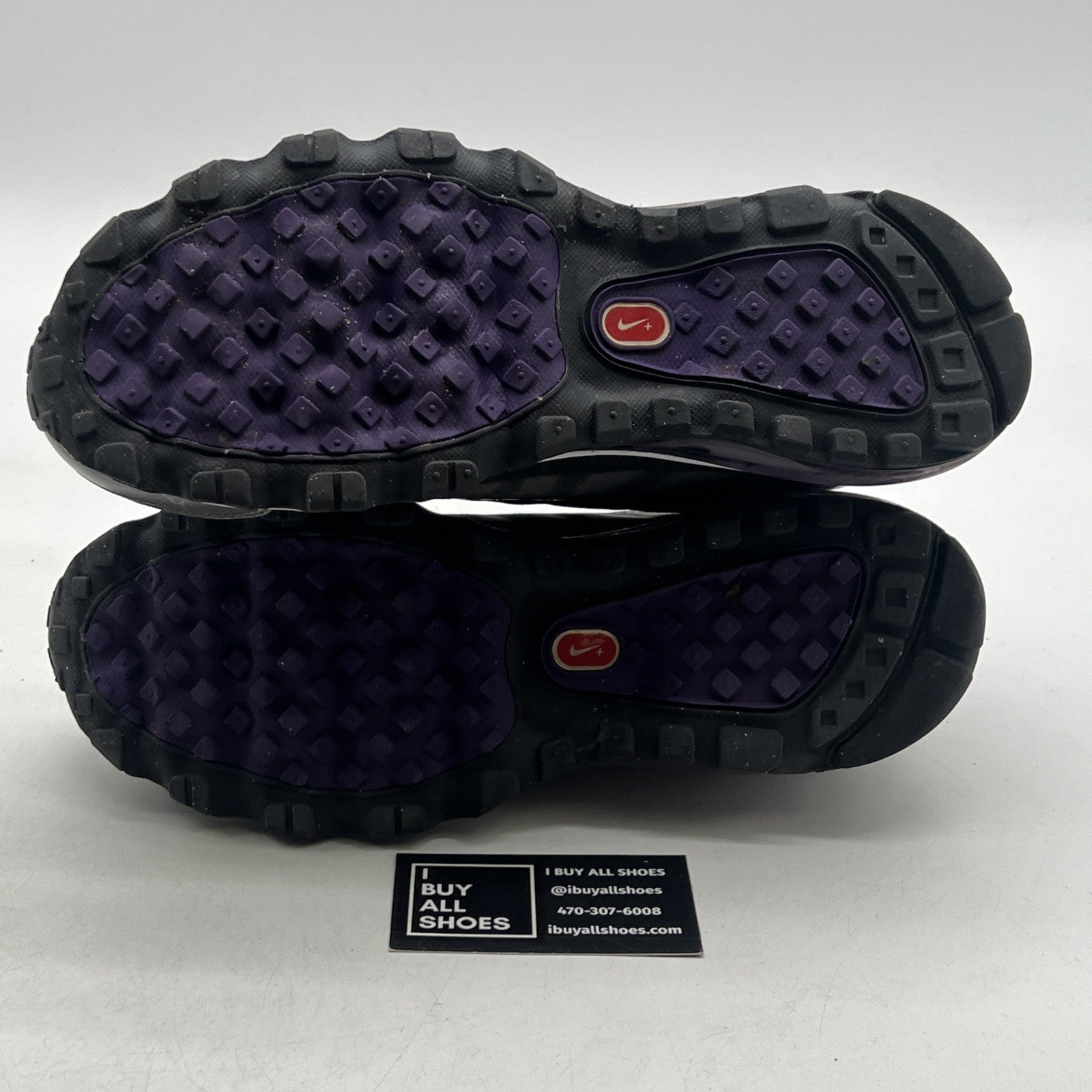 Size 9 - NIKE AIRMAX PURPLE/STEEL GRAY 2009 (354744-017)