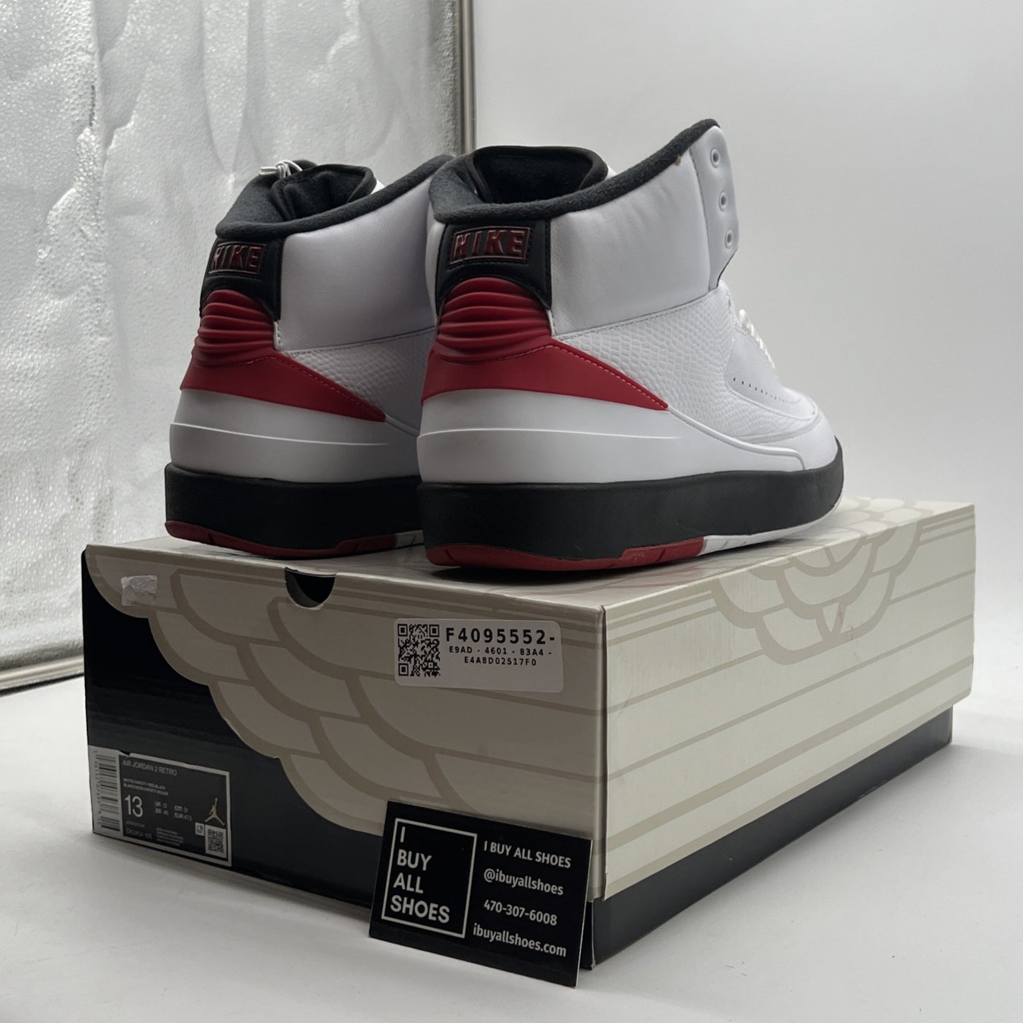 Size 13 - Air Jordan 2 Retro Mid Chicago (DX2454-106)