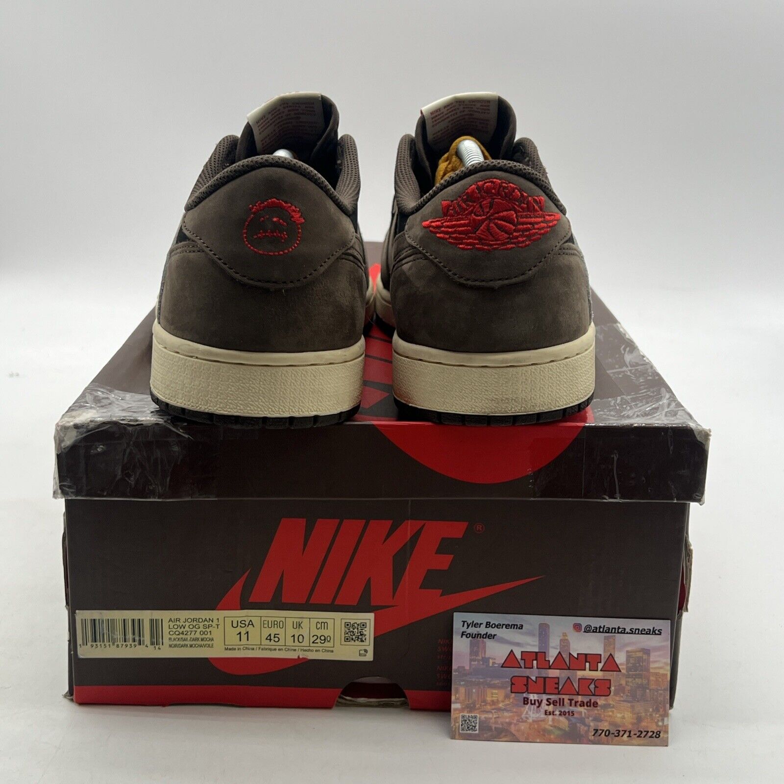 Size 11 - Air Jordan 1 x Travis Scott Low Mocha (CQ4277-001)