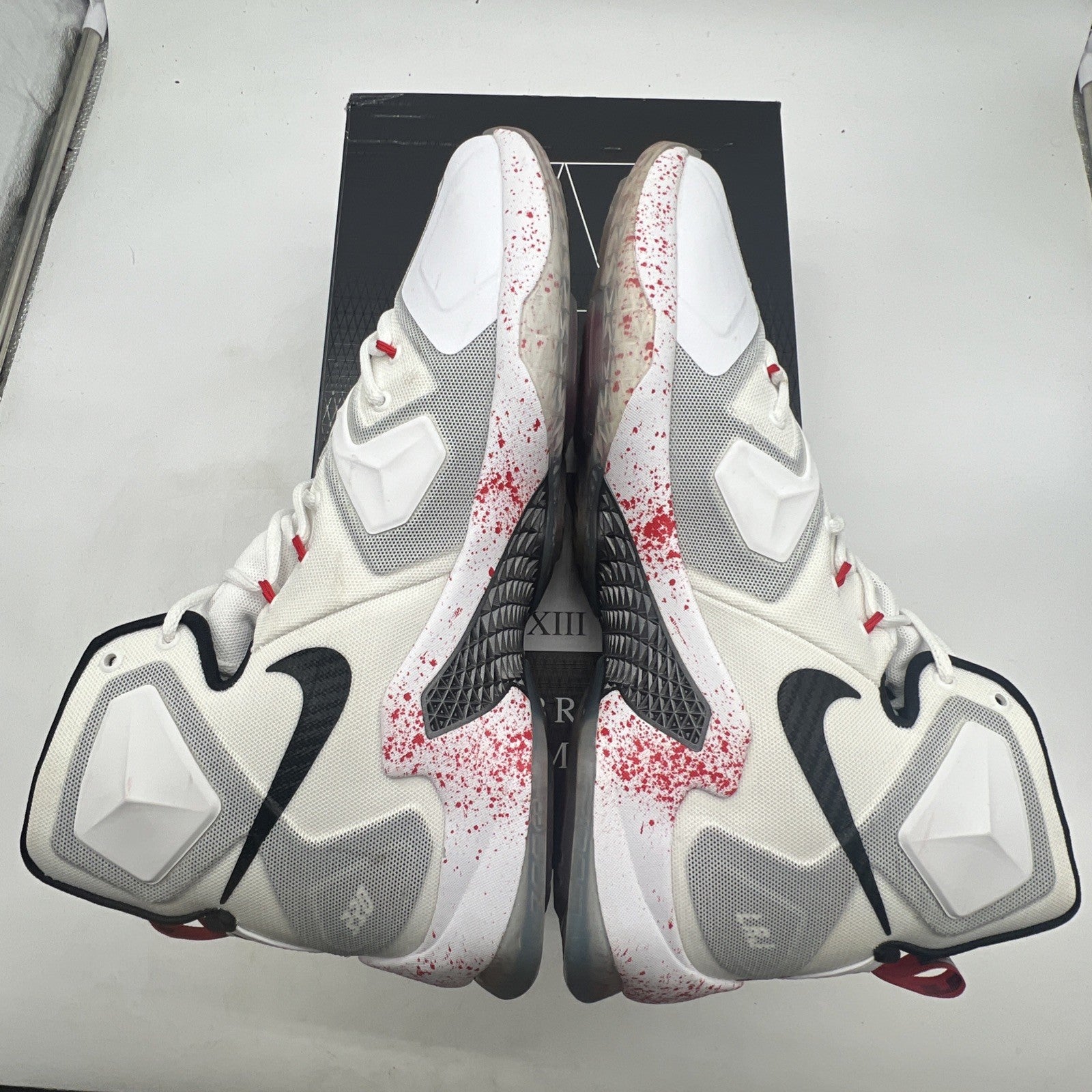 Size 13 - Nike LeBron 13 Friday the 13th (807219-106)