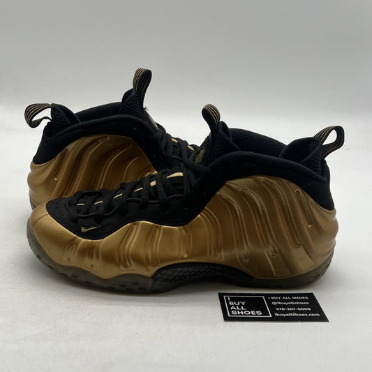 Size 10 - Nike Air Foamposite One Metallic Gold (314996-700)