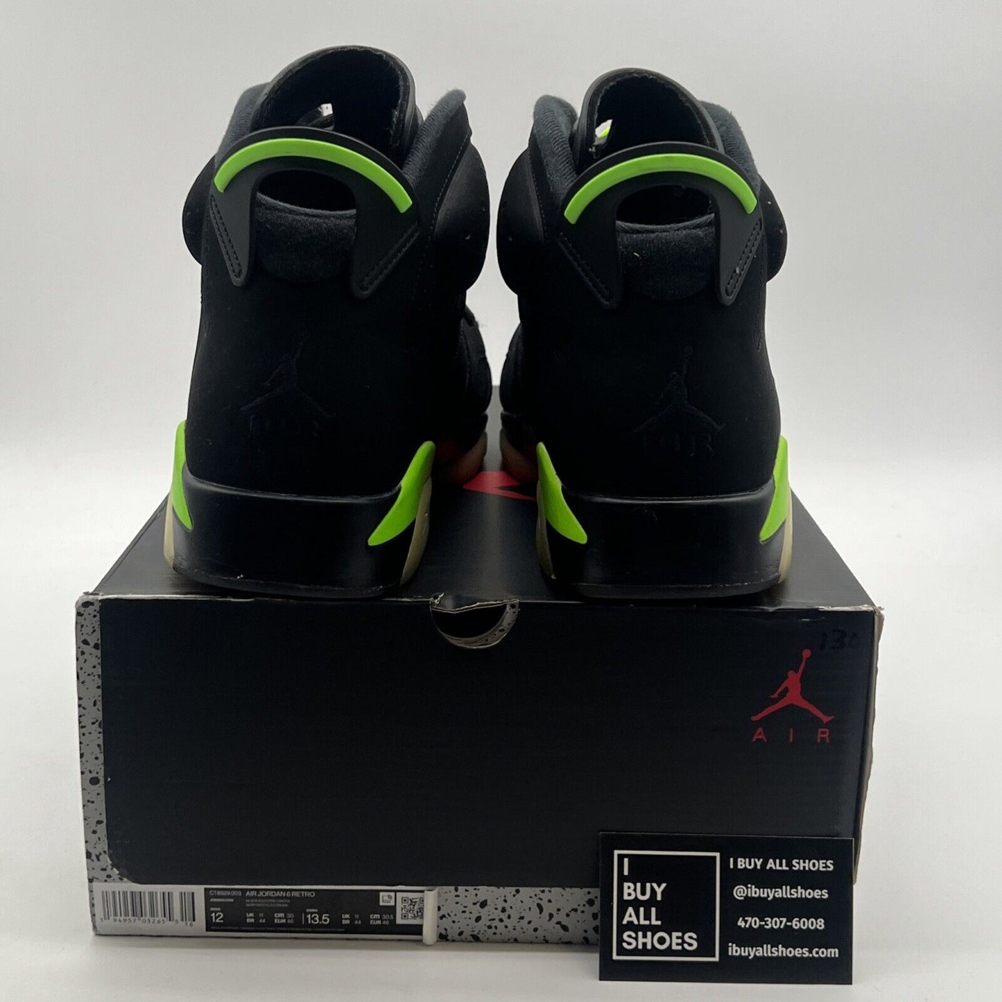 Size 12 - Air Jordan 6 Retro Electric Green 2021 (CT8529-003)