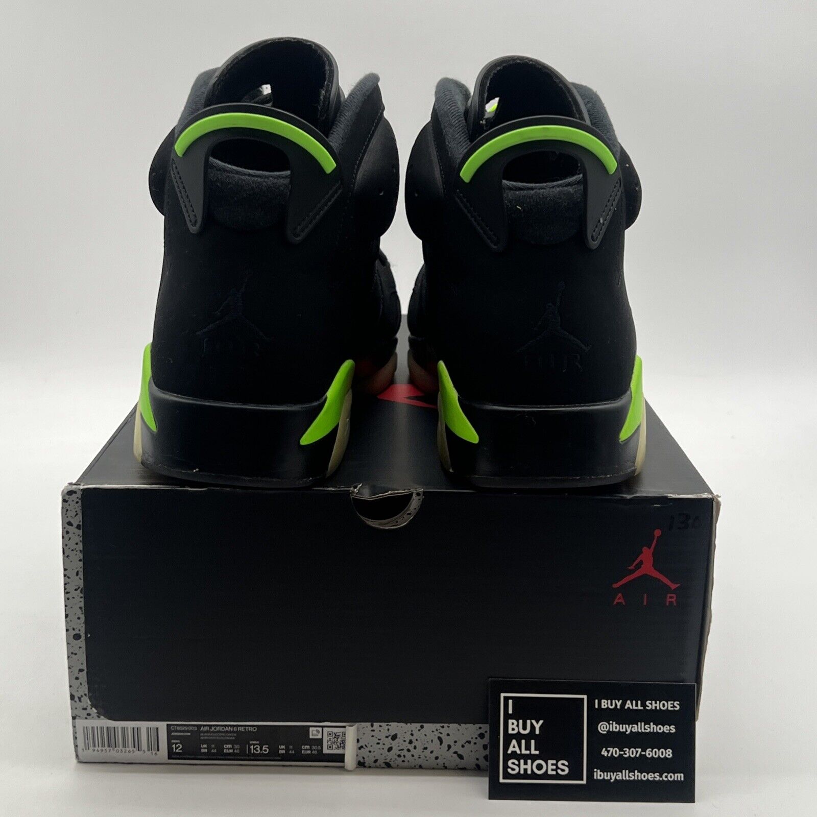 Size 12 - Air Jordan 6 Retro Electric Green 2021 (CT8529-003)