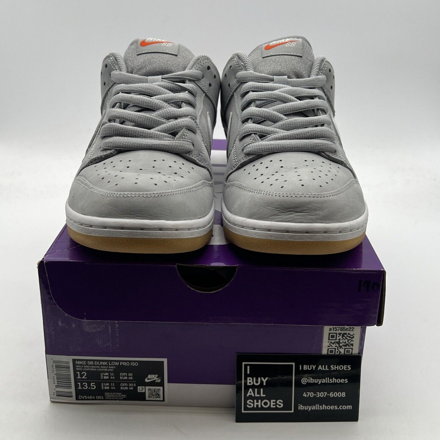 Size 12 - Nike SB Dunk Low Wolf Grey Gum (DV5464-001)