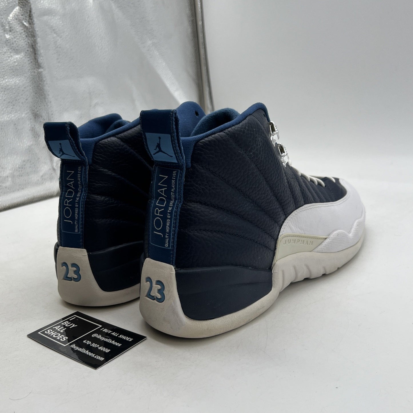 Size 13.5 - Air Jordan 12 Retro 2012 Obsidian (130690-410)