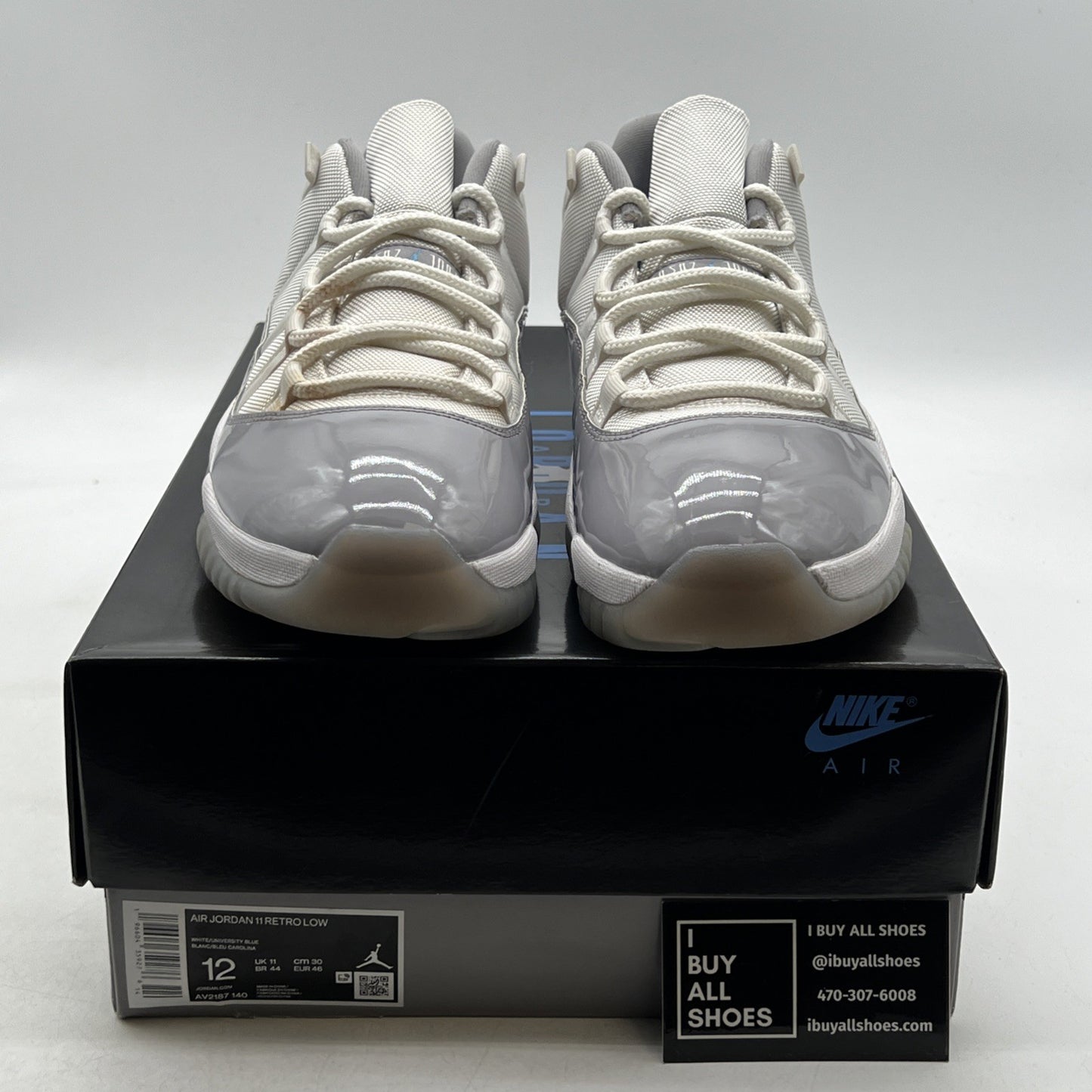 Size 12 - Air Jordan 11 Retro Low Cement Grey (AV2187-140)
