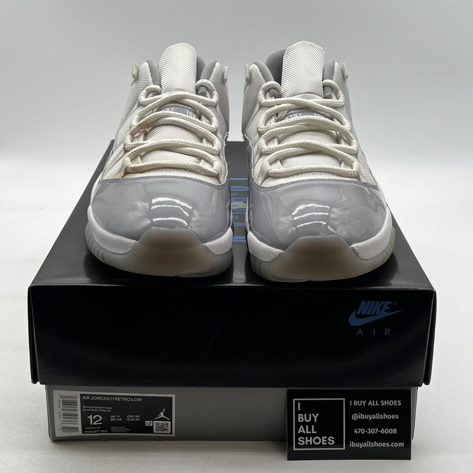 Size 12 - Air Jordan 11 Retro Low Cement Grey (AV2187-140)