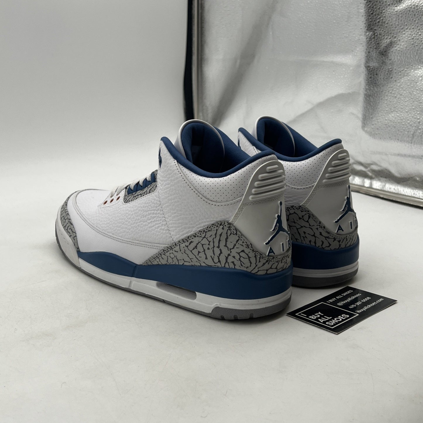 Size 11.5 - Air Jordan 3 Retro Mid Washington Wizards (CT8532-148)