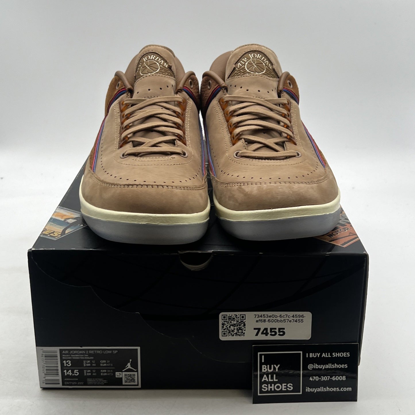 Size 13 - Nike Air Jordan Two 18 x Air Jordan 2 Retro Low Men's (DV7129-222)