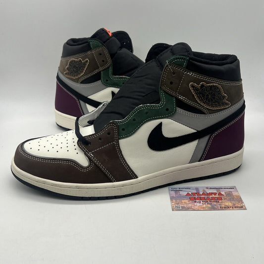 Size 14 - Jordan 1 High OG Crafted 2021 Brown Grey Green White Black DH3097-001