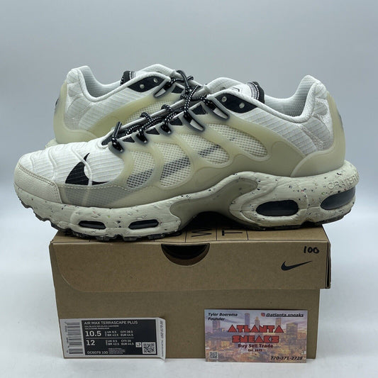 Size 10.5 - Nike Air Max Terrascape Plus Sail Sea Glass White Tan (DC6078-100)