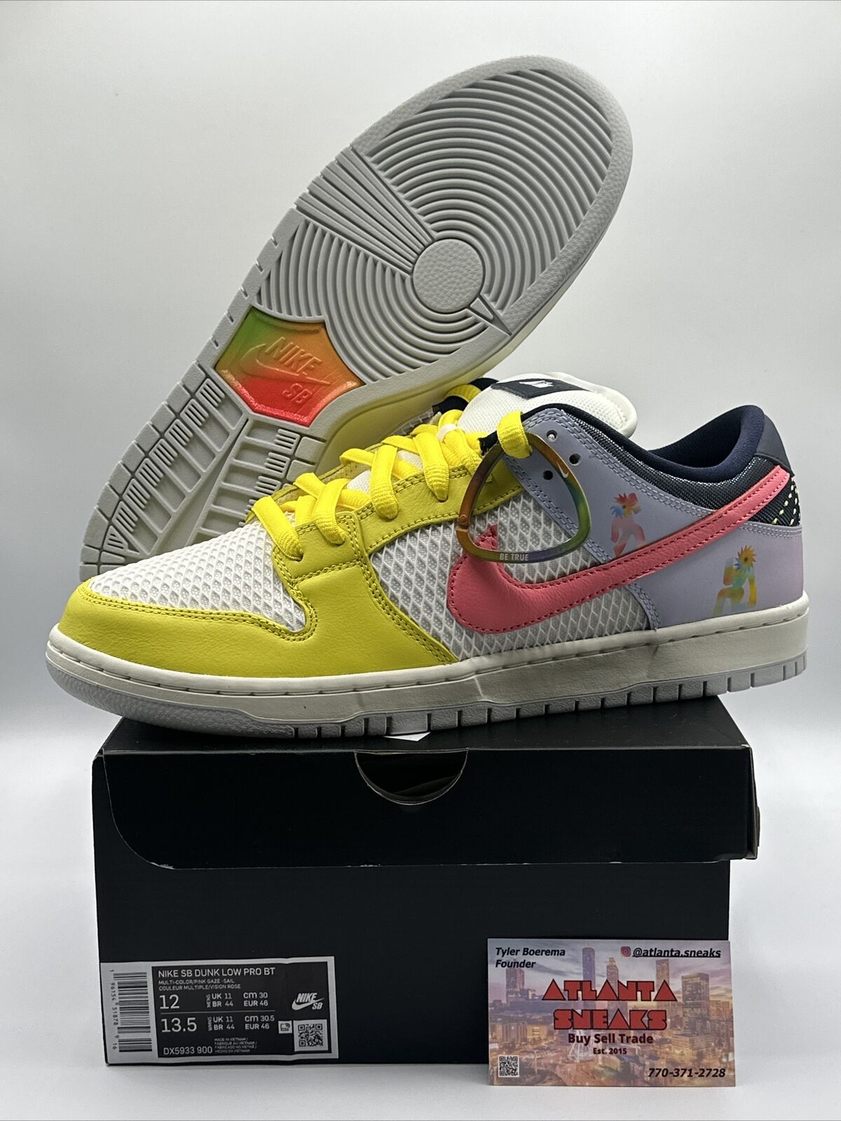 Size 12 - Nike Dunk Low SB x Xavier Schipani Be True - Trans Joy 2022