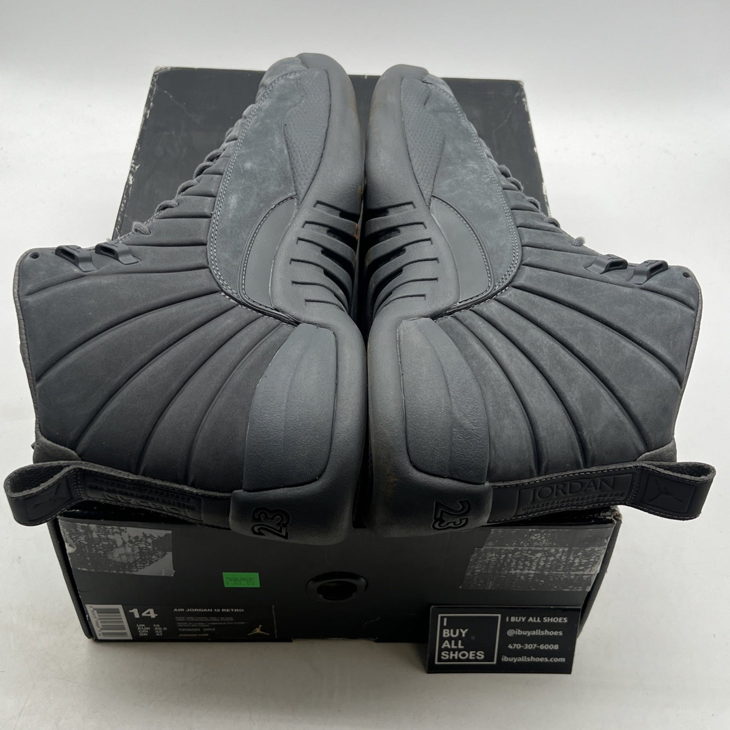 Size 14 - PSNY x Air Jordan 12 Retro Dark Grey (130690-003)