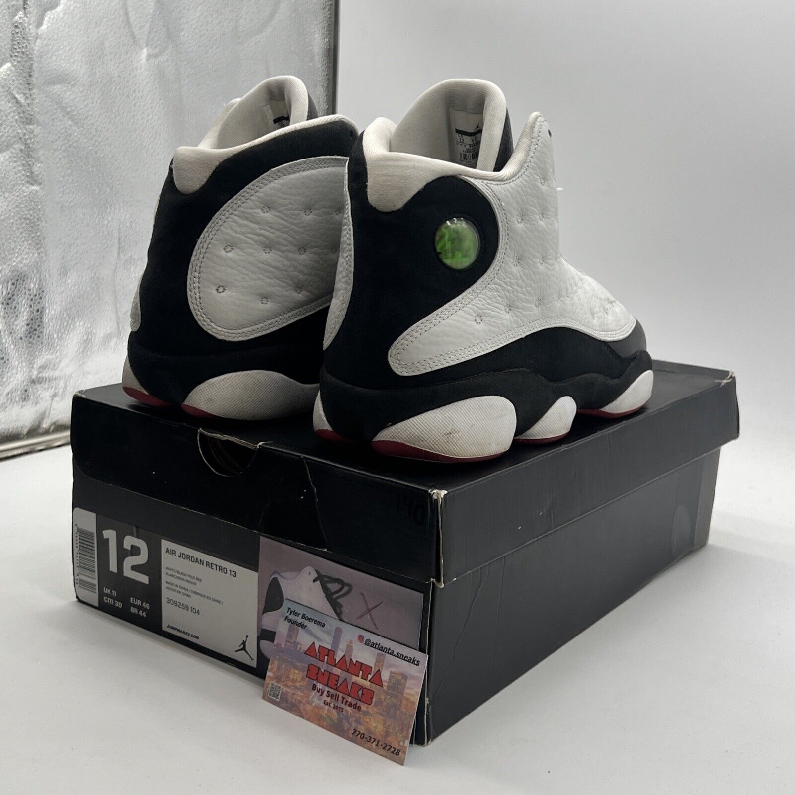 Size 12 - Air Jordan 13 Retro 2013 He Got Game (309159-104)