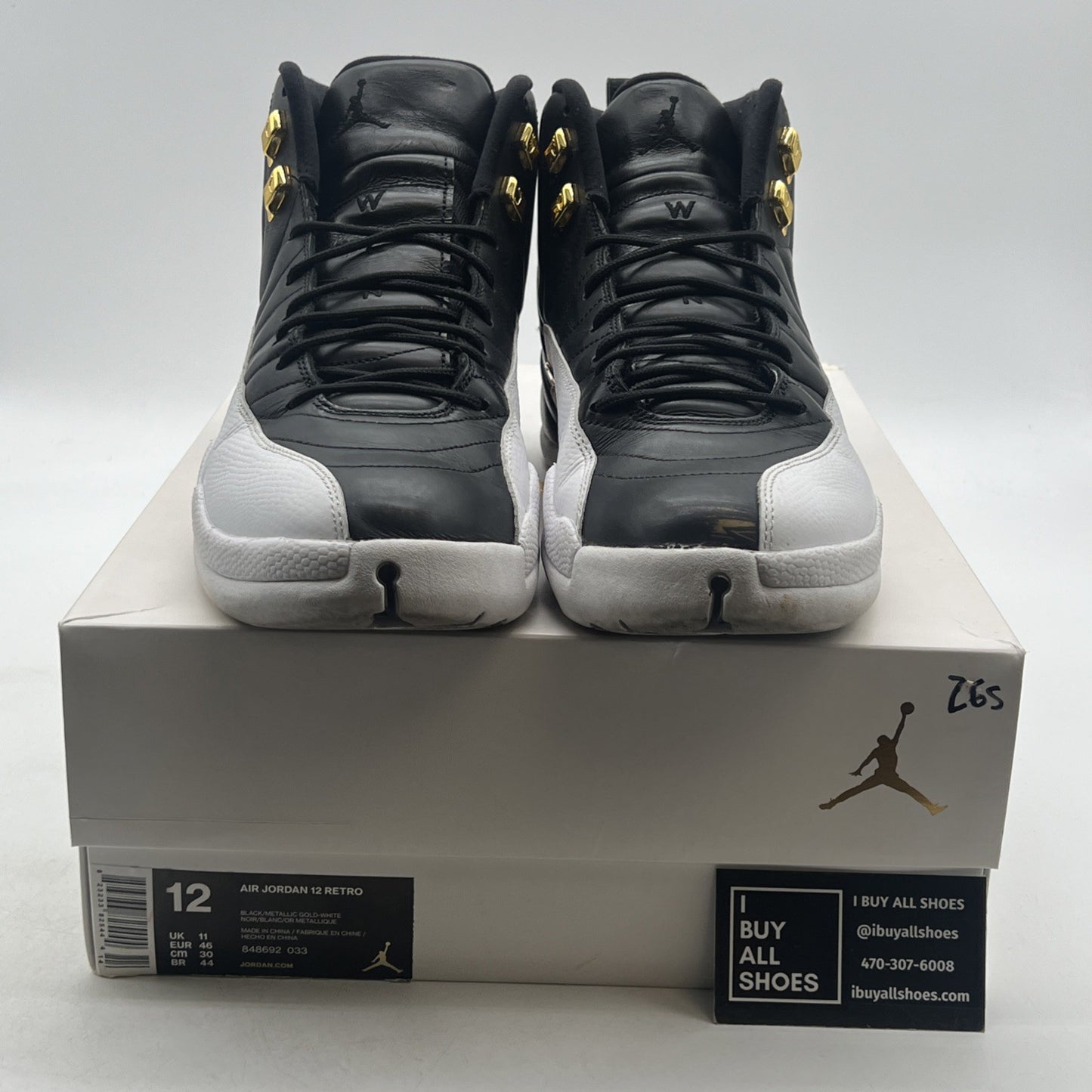 Size 12 - Air Jordan 12 Retro Wings (848692-033)