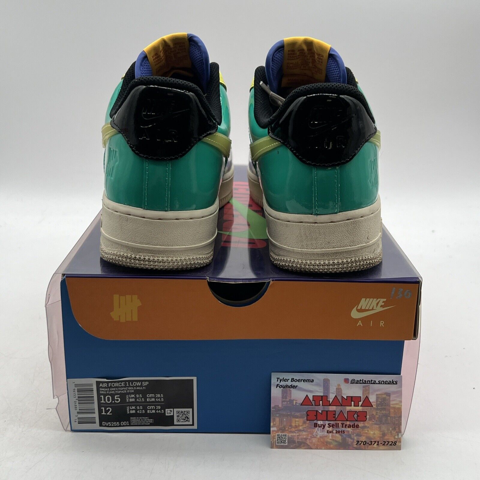 Size 10.5 - Nike Undefeated x Air Force 1 Low Community (DV5255-001)