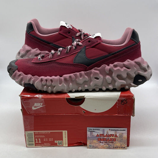Size 11 - Nike Overbreak SP Dark Beetroot Pink Black Suede leather (DA9784-600)