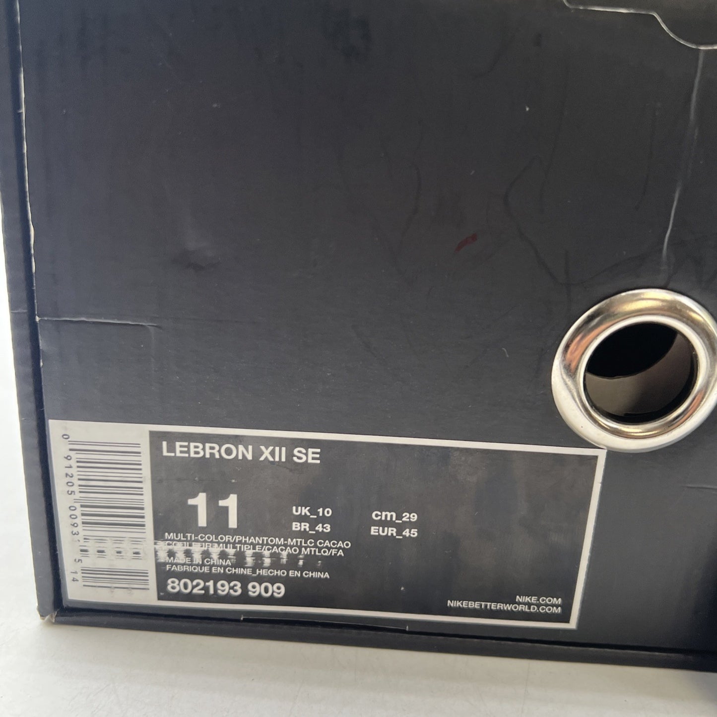 Size 11 - Nike LeBron 12 SE What The (802193-909)