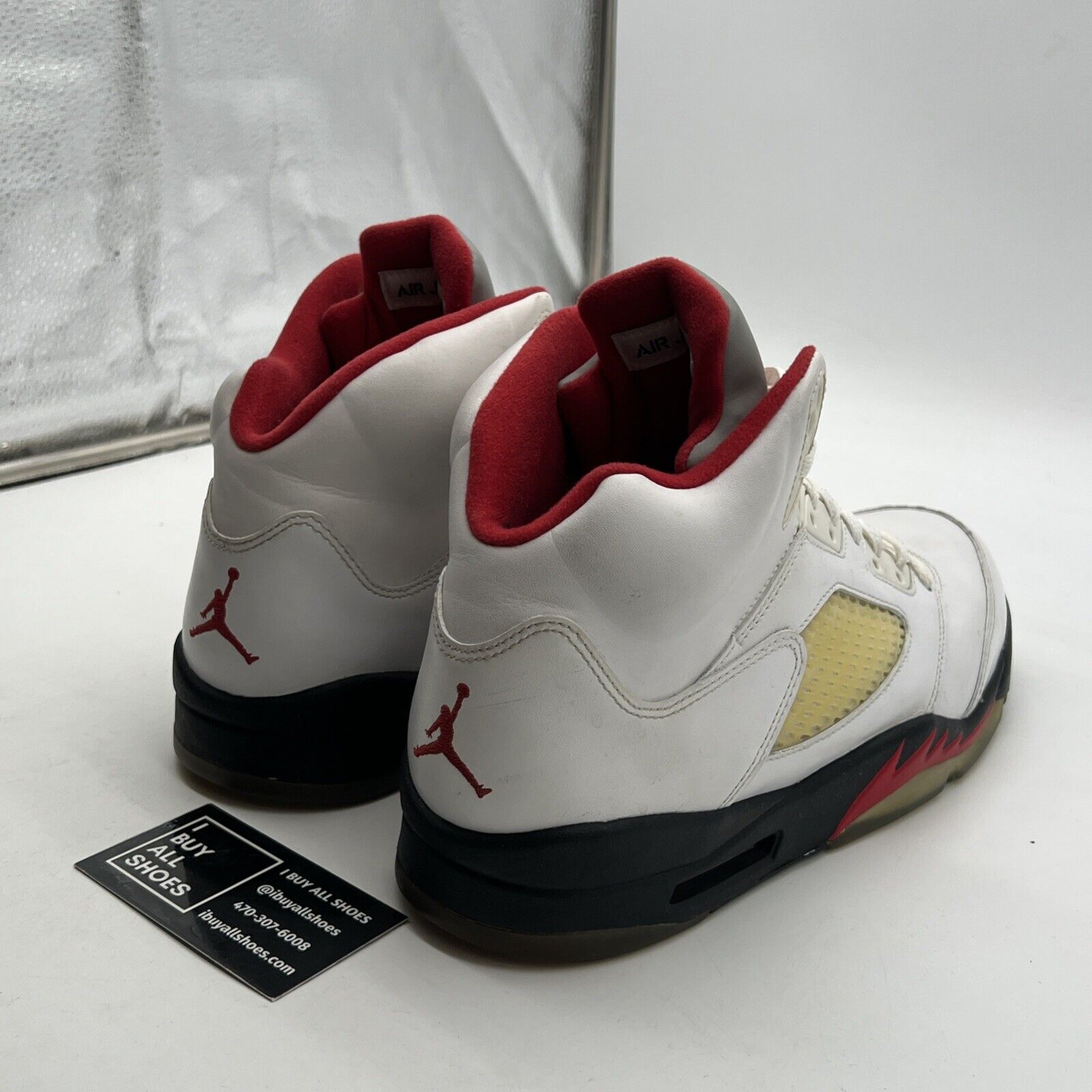 Size 11 - Air Jordan 5 Retro 2013 Fire Red (136027-100)