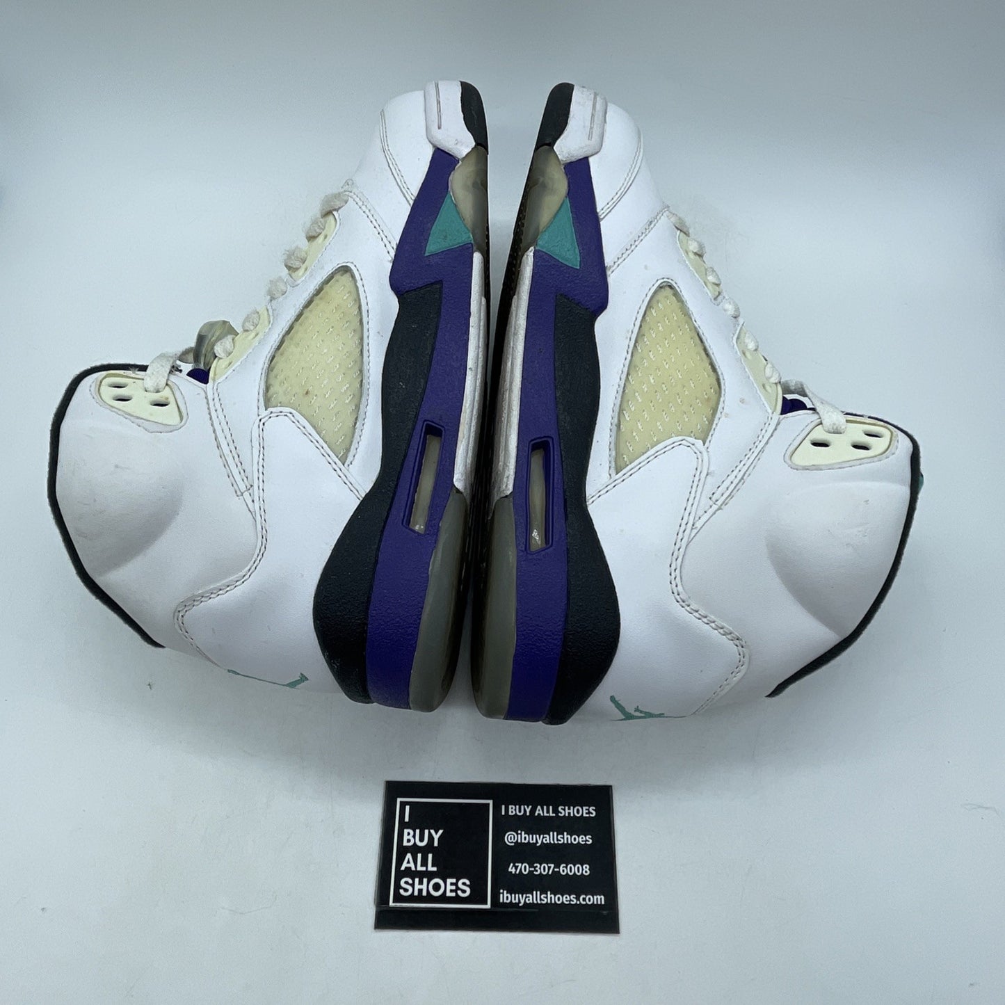 Size 8.5 - Air Jordan 5 Retro Grape 2013 (136027-108)