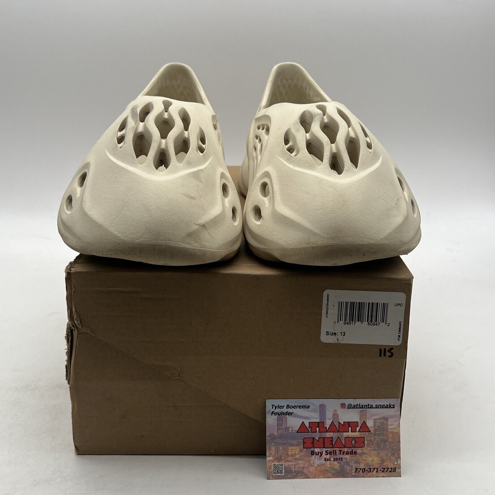 Size 13 - Yeezy Foam RNNR Sand (FY4567)