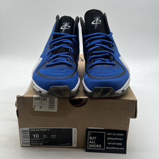 Size 10 - Nike Air Penny 5 Memphis Tigers (537331-401)