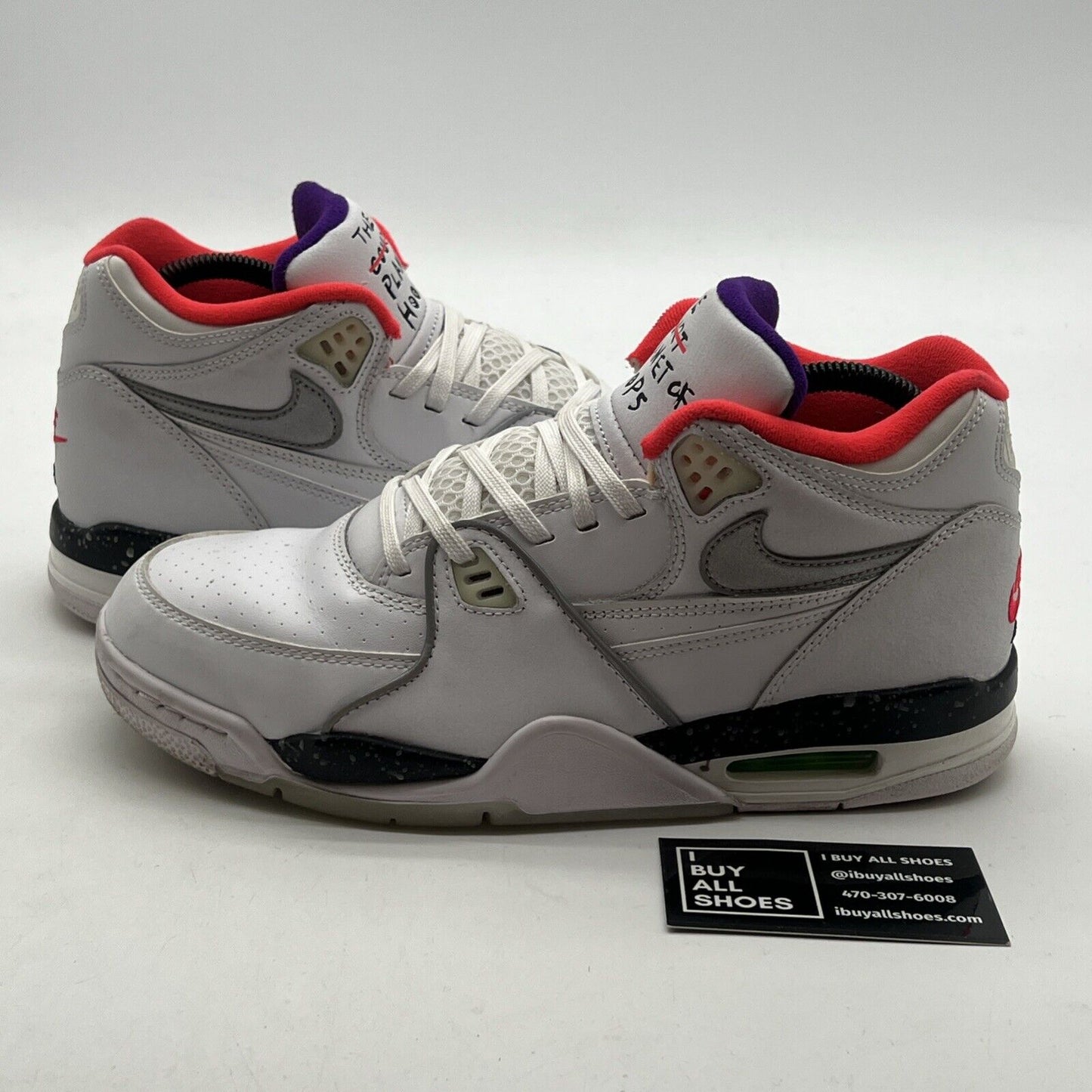 Size 8.5 - Nike Air Flight 89 Planet of Hoops (CW2616-101)