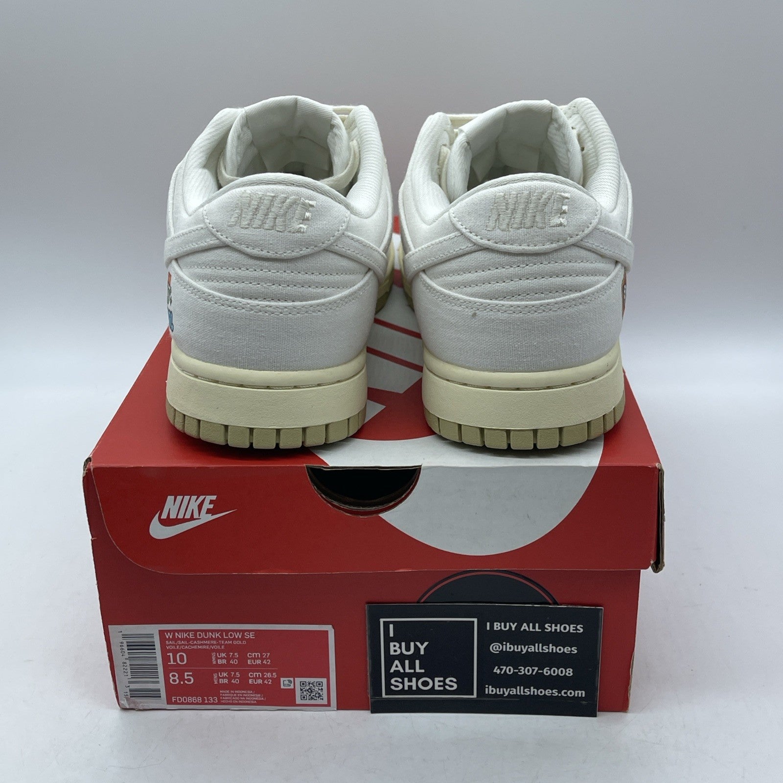 Size 10W - Nike Dunk SE Low The Future is Equal White Suede (FD0868-133)
