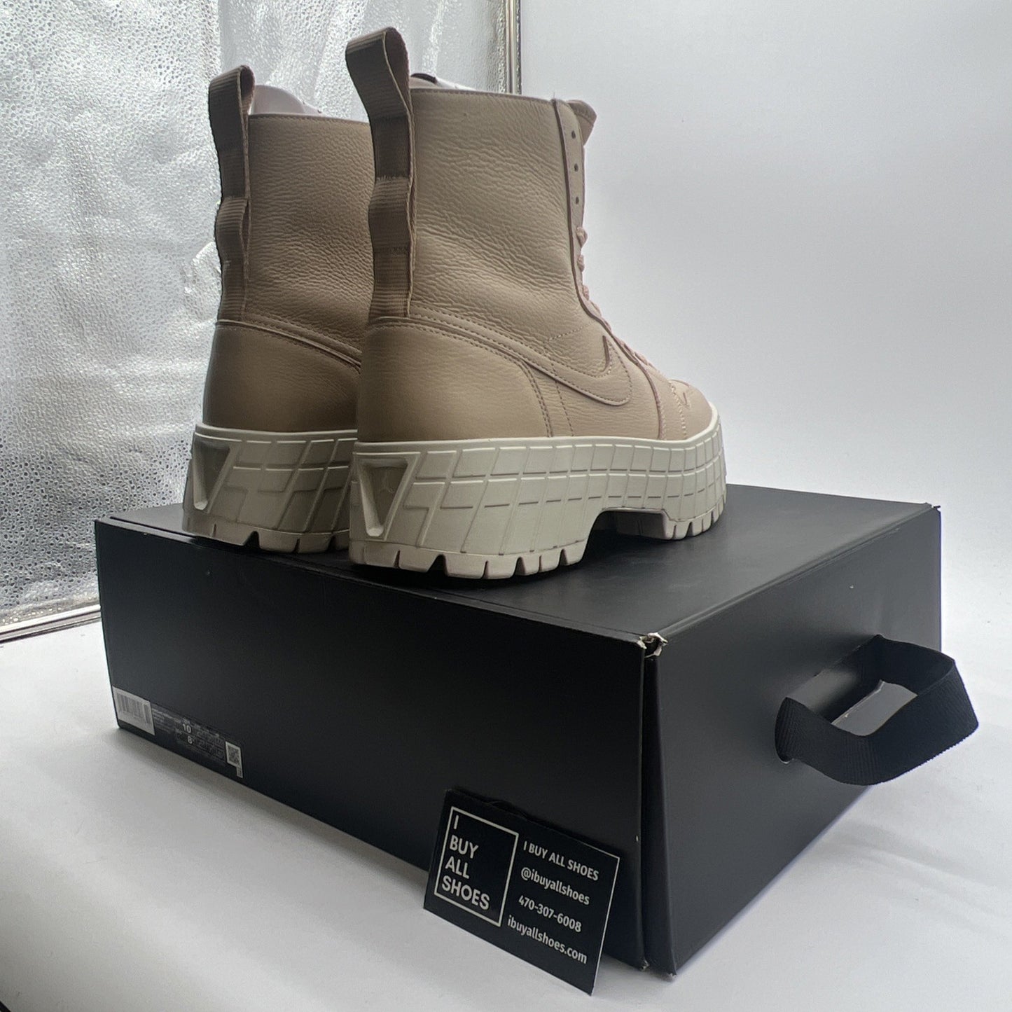 Size 10W - Nike Air Jordan 1 Brooklyn High Platform Brown (FJ5737-200)