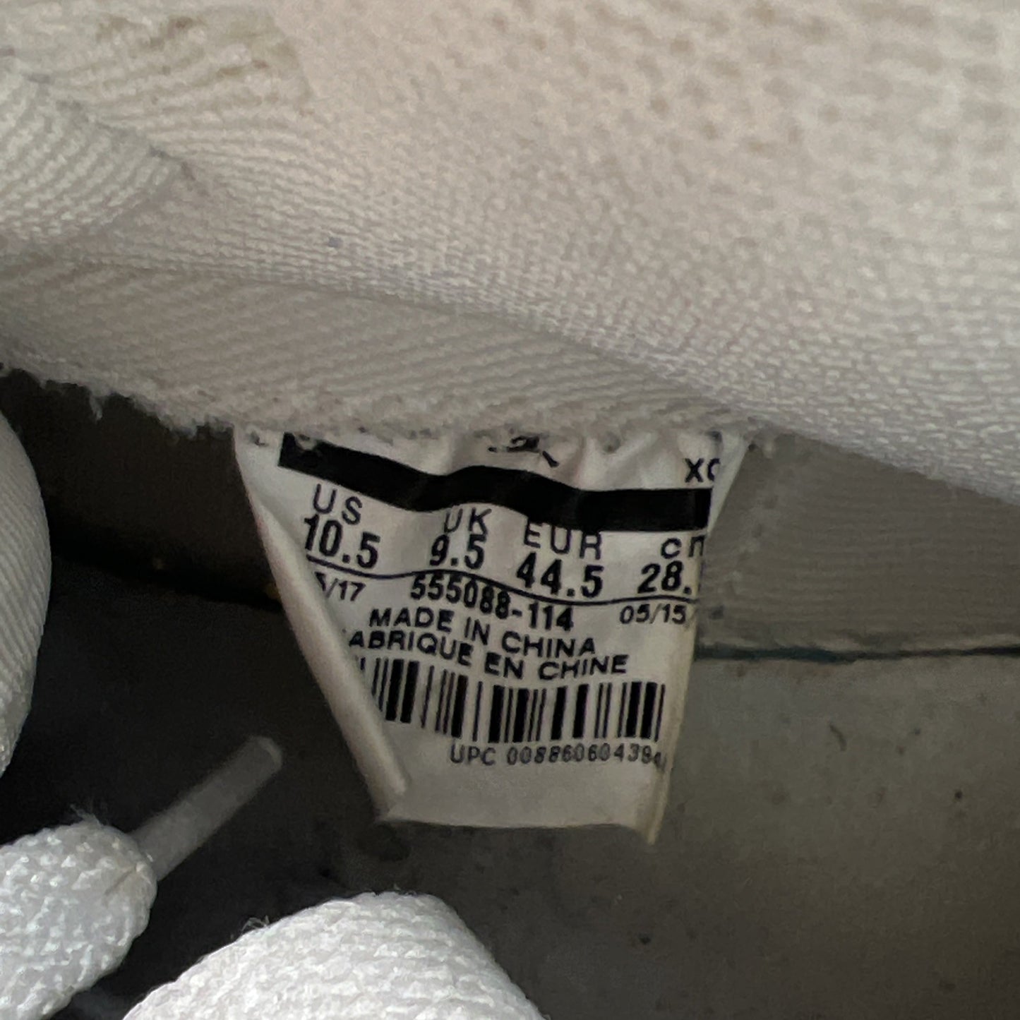 Size 10.5 - Air Jordan 1 Retro OG High Sail (555088-114)