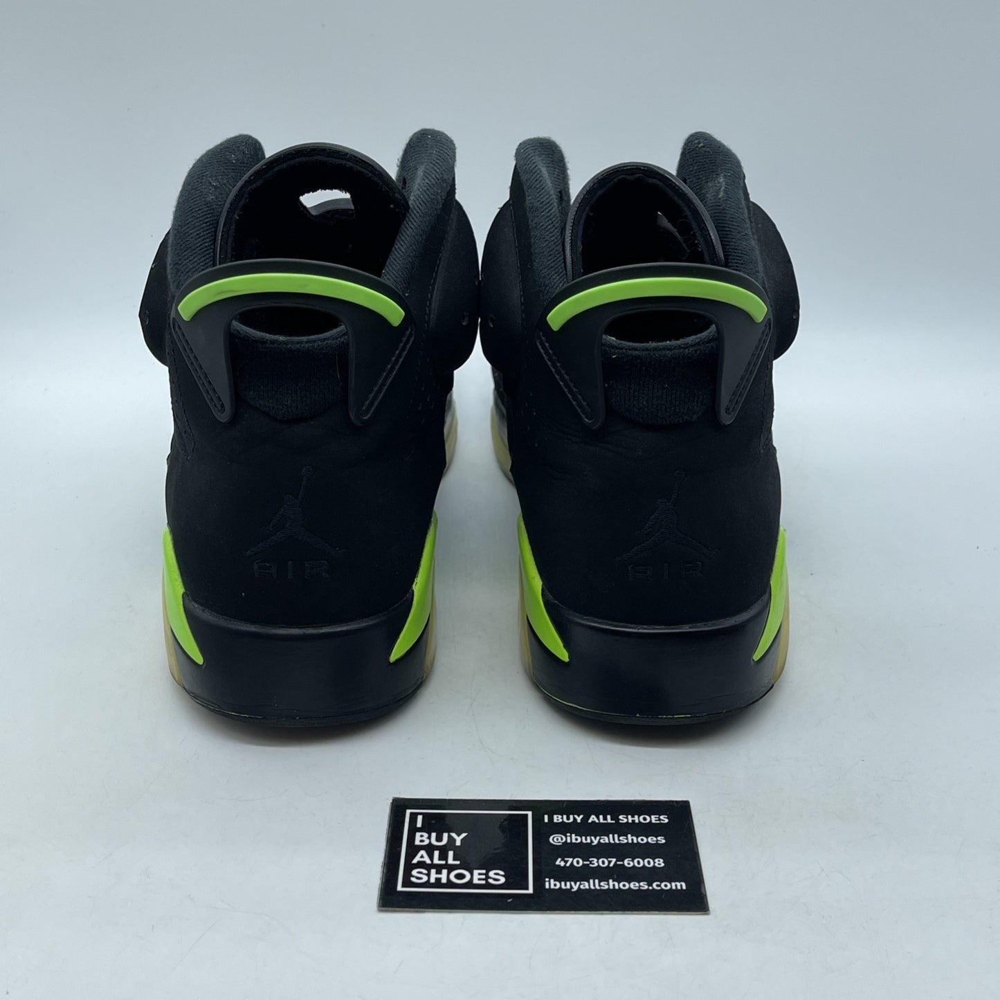 Size 12 - Jordan 6 Retro Electric Green 2021 Black Suede (CT8529-003)