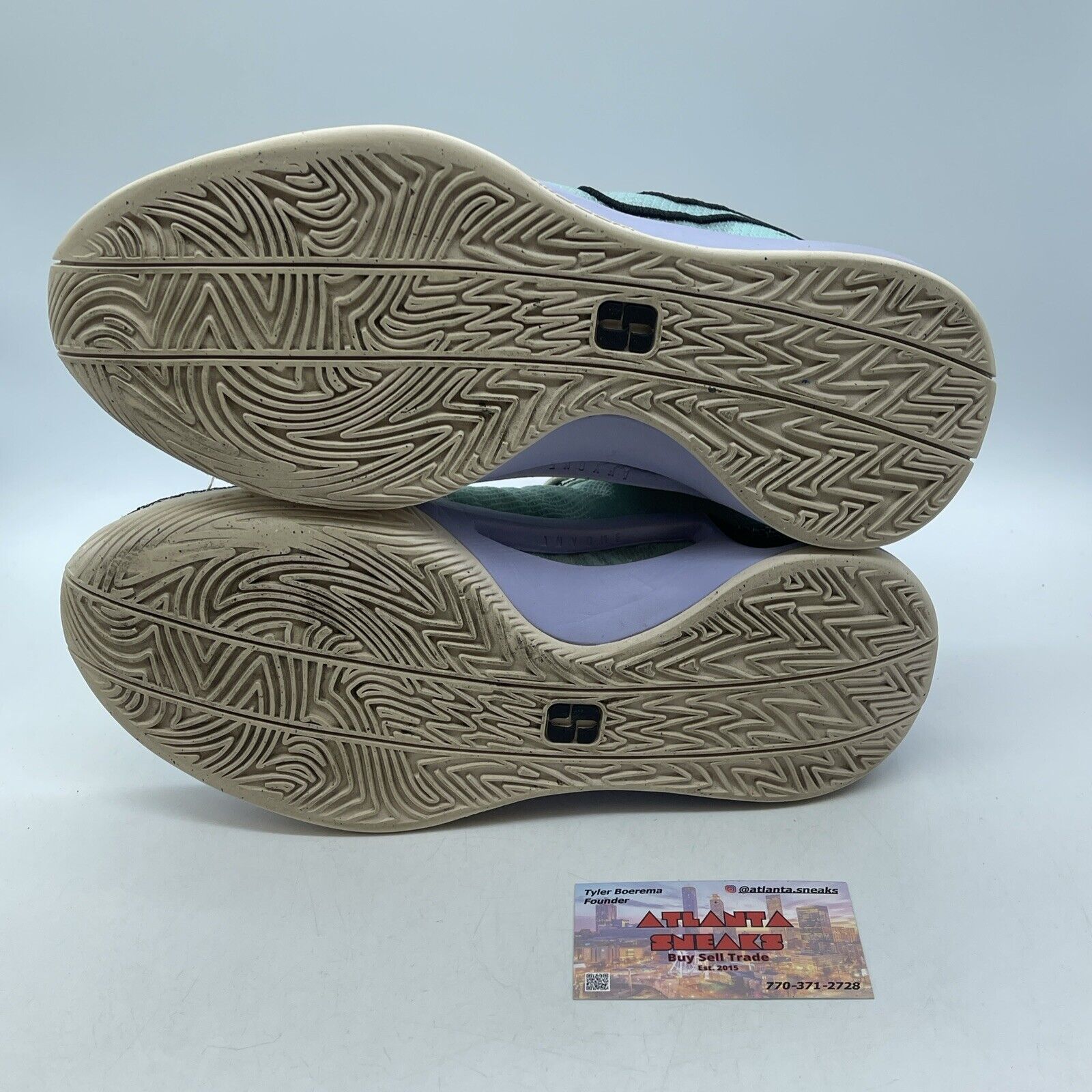 Size 12W - Nike Sabrina 1 Brooklyn's Finest Purple Blue Suede (FQ3381-301)