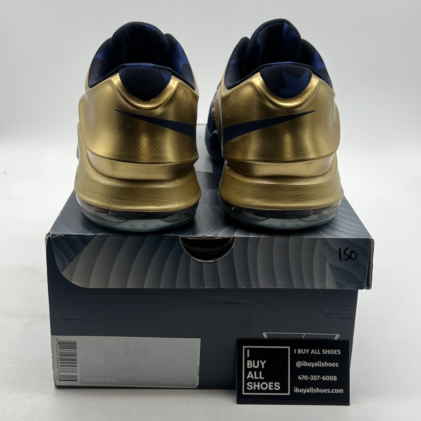Size 13 - Nike KD 7 Prm Gold Medal (706858-476)