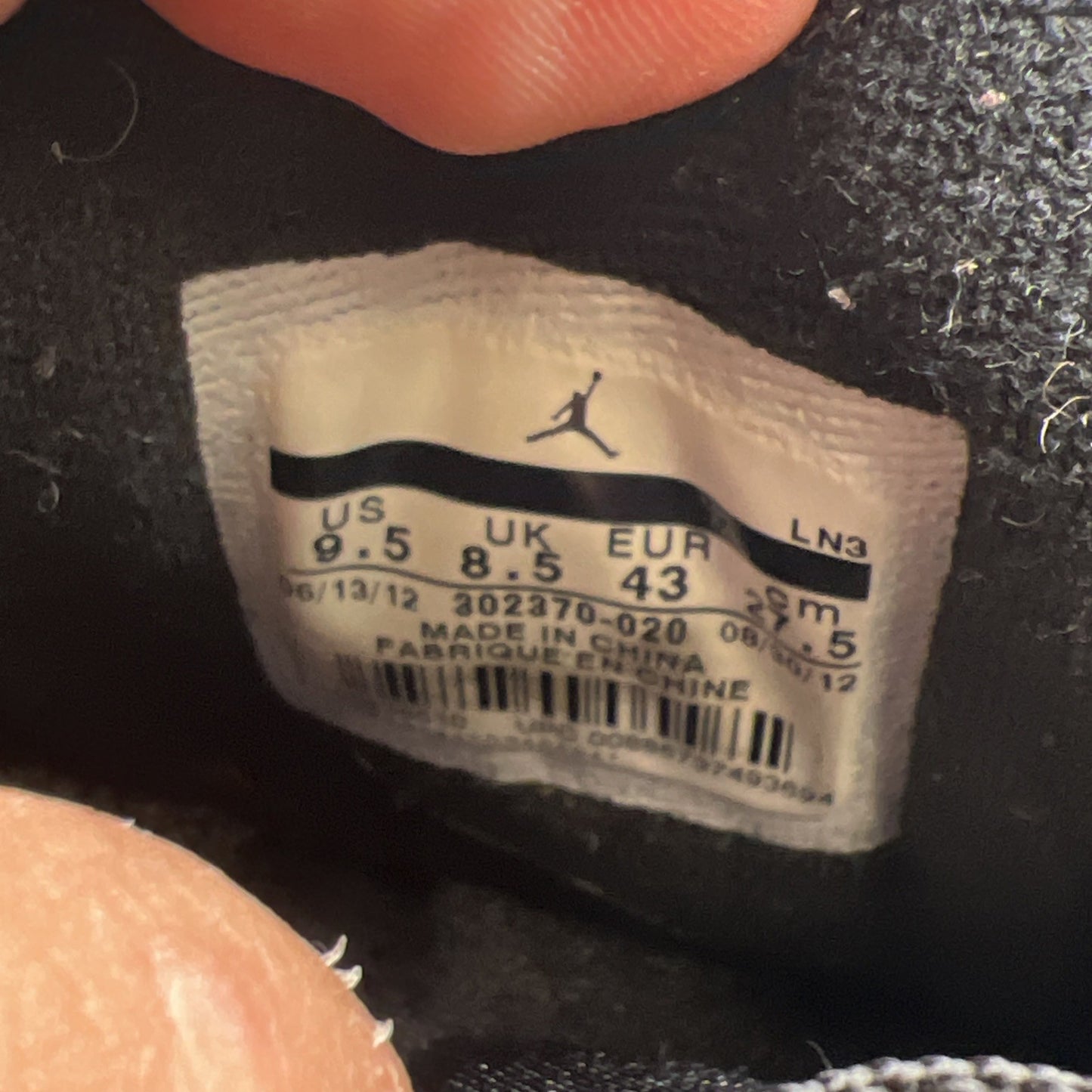 Size 9.5 - Air Jordan 9 Retro 2012 Olive (302370-020)