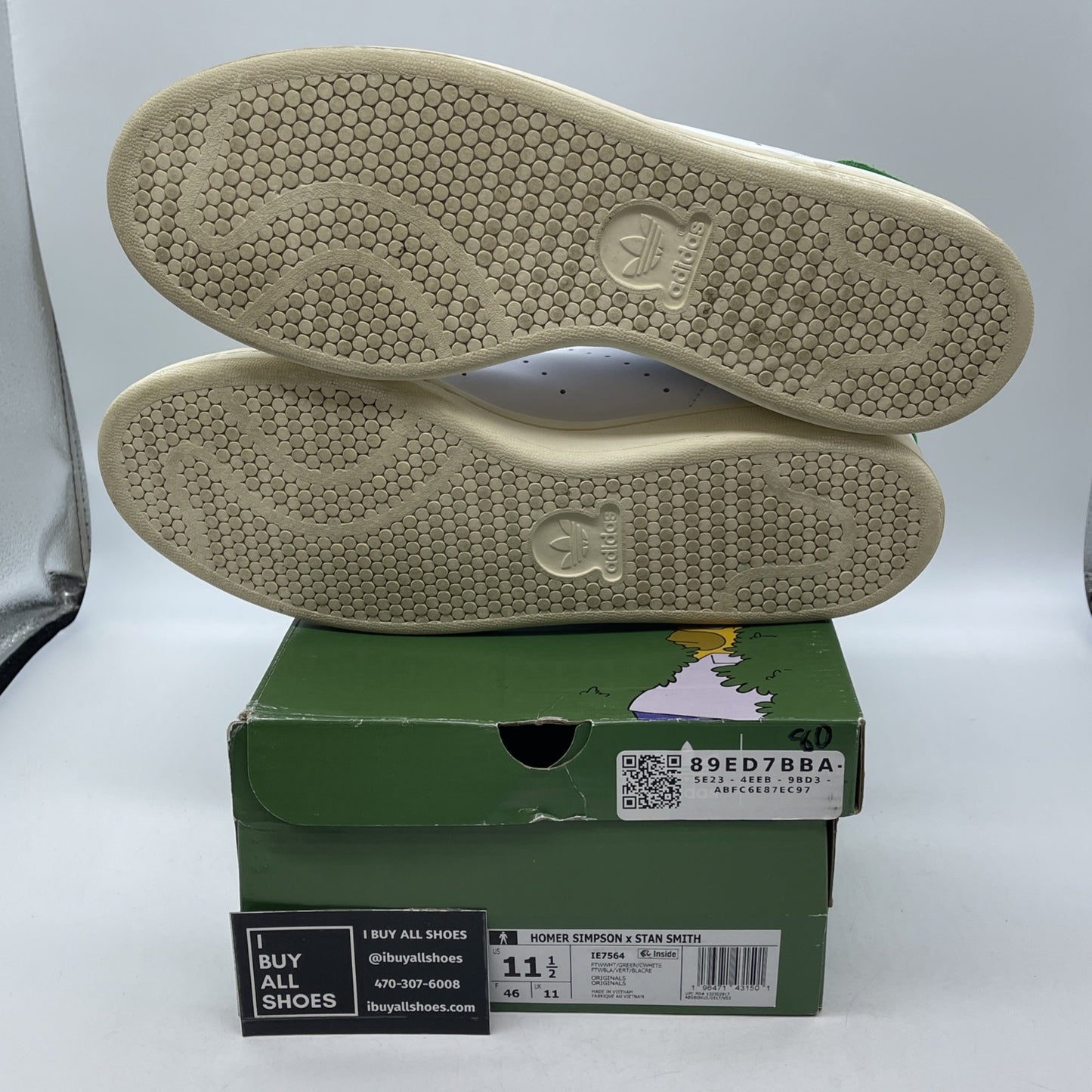 Size 11.5 - adidas The Simpsons x Stan Smith Homer Simpson (IE7564)