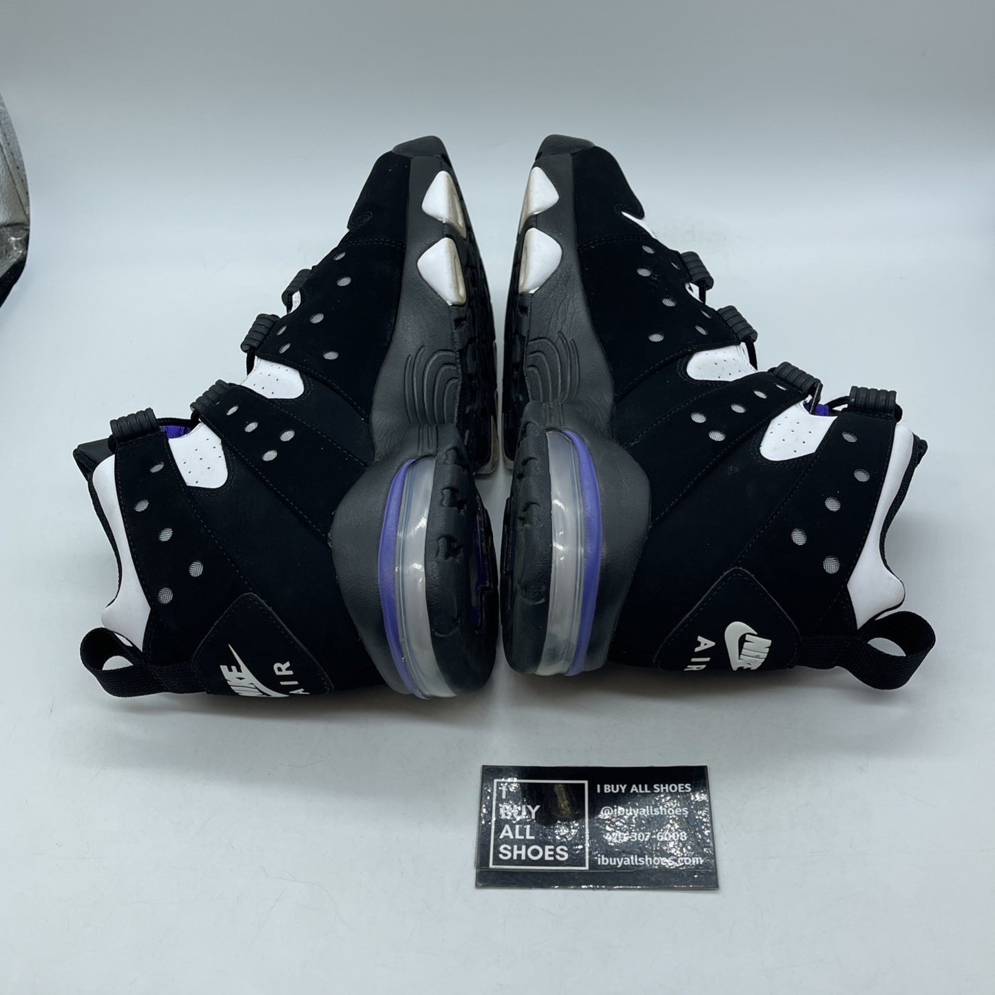 Size 10.5 - Nike Air Max 2 CB 94 OG 2023 Black Purple Suede (FQ8233-001)