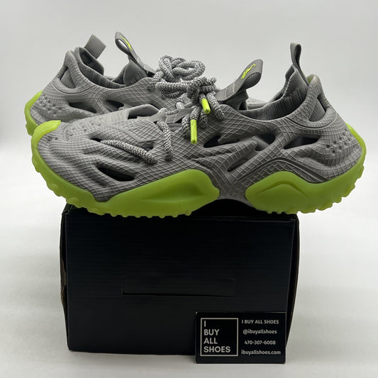 Size 11 - SIA Collective Men's Vulture Foam "Cryptonite" Glow Shoes Grey/Green