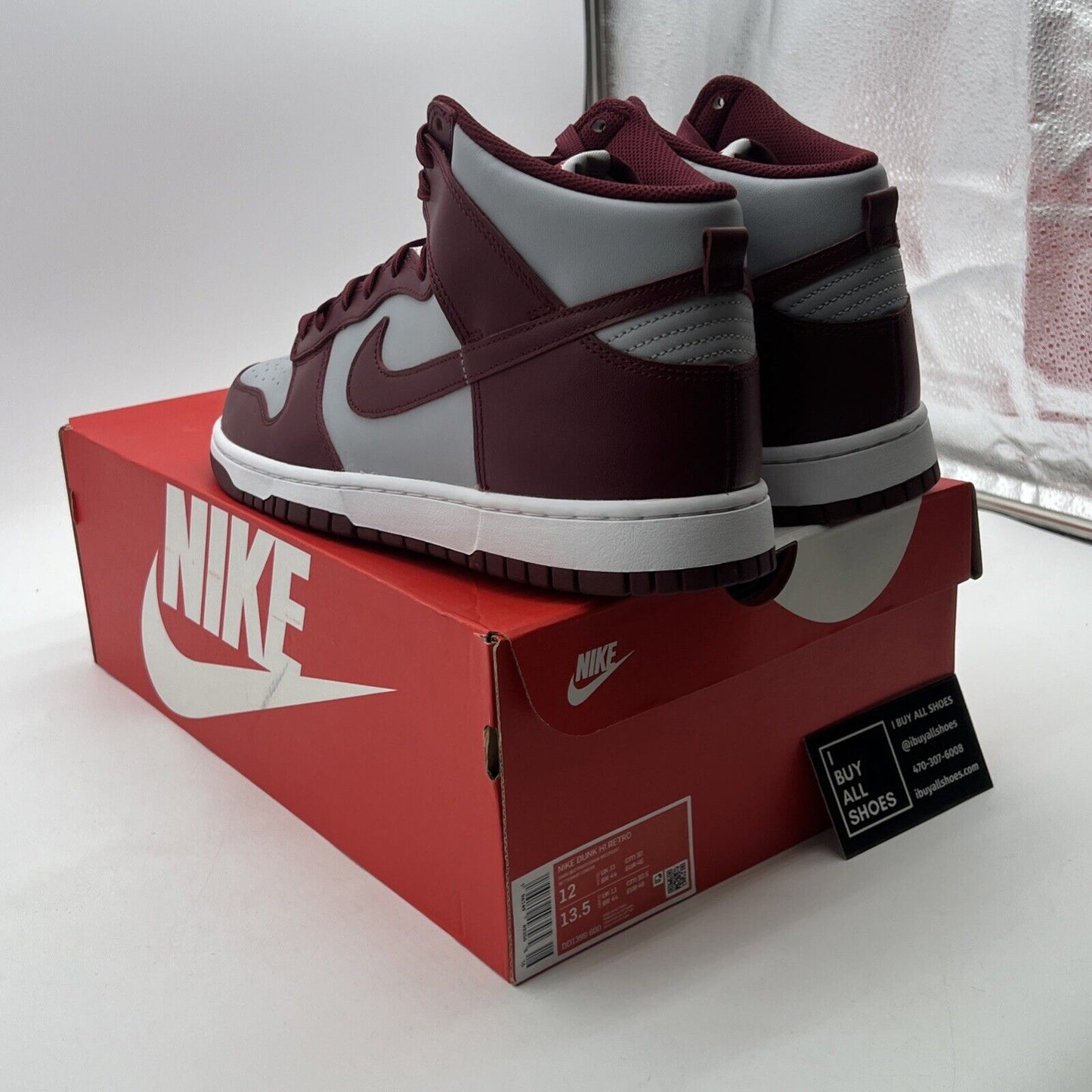 Size 12 - Nike Dunk High Dark Beetroot (DD1399-600)