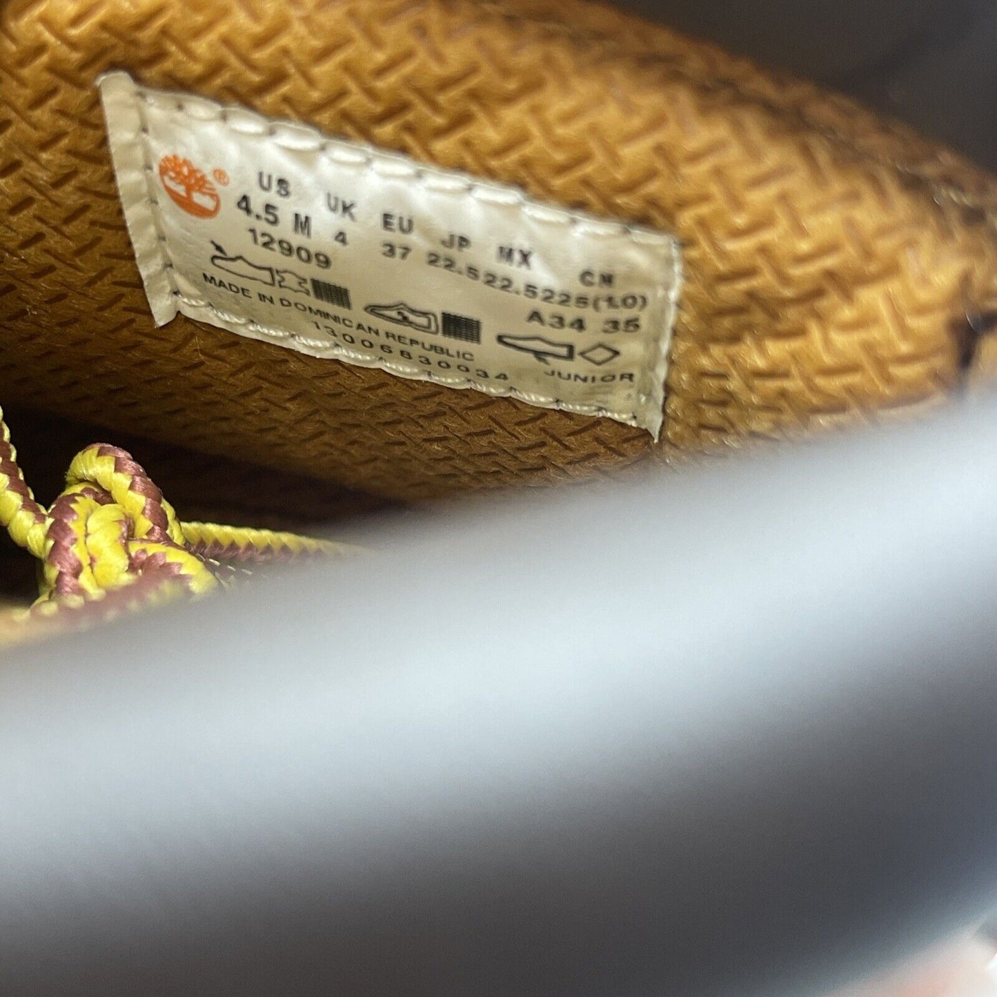 Size 4.5 Youth Timberland 6" Premium Wheat Brown Suede Leather (TB012909-713)