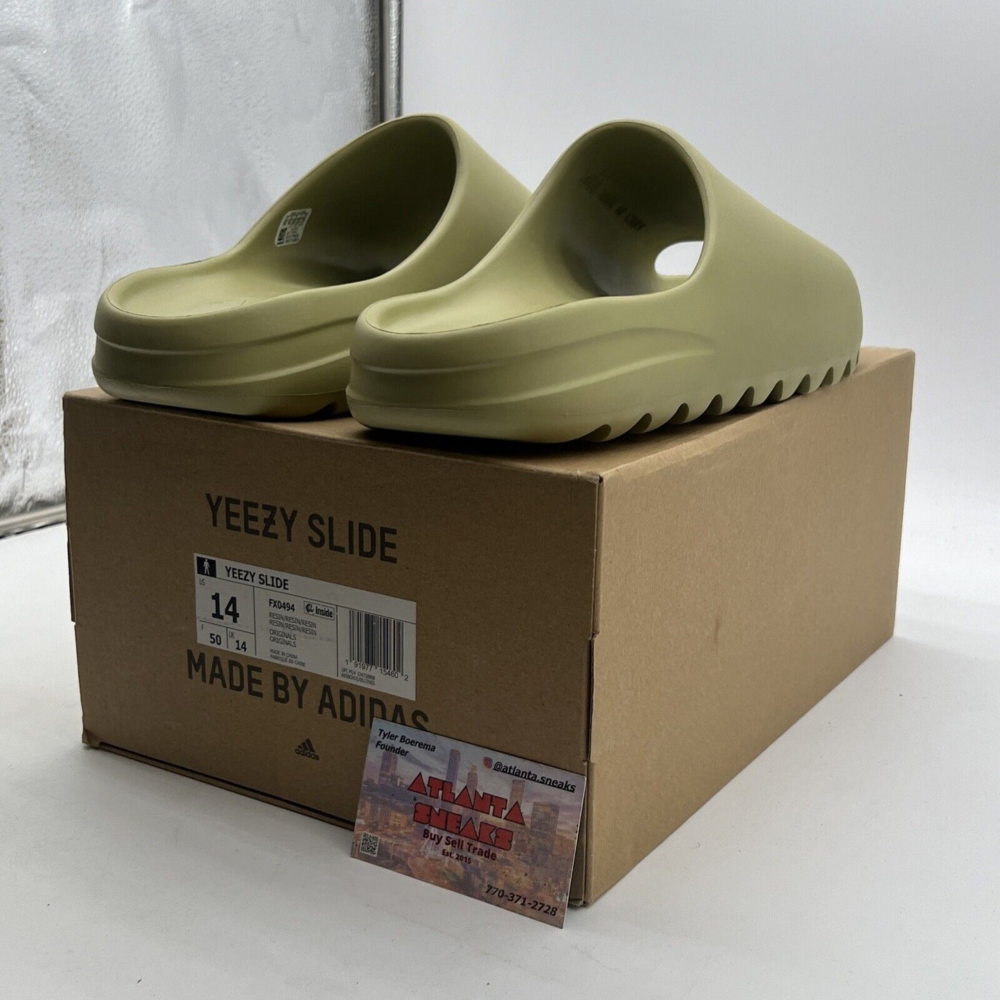 Size 14 - Adidas Yeezy Slide Resin  (FX0494)