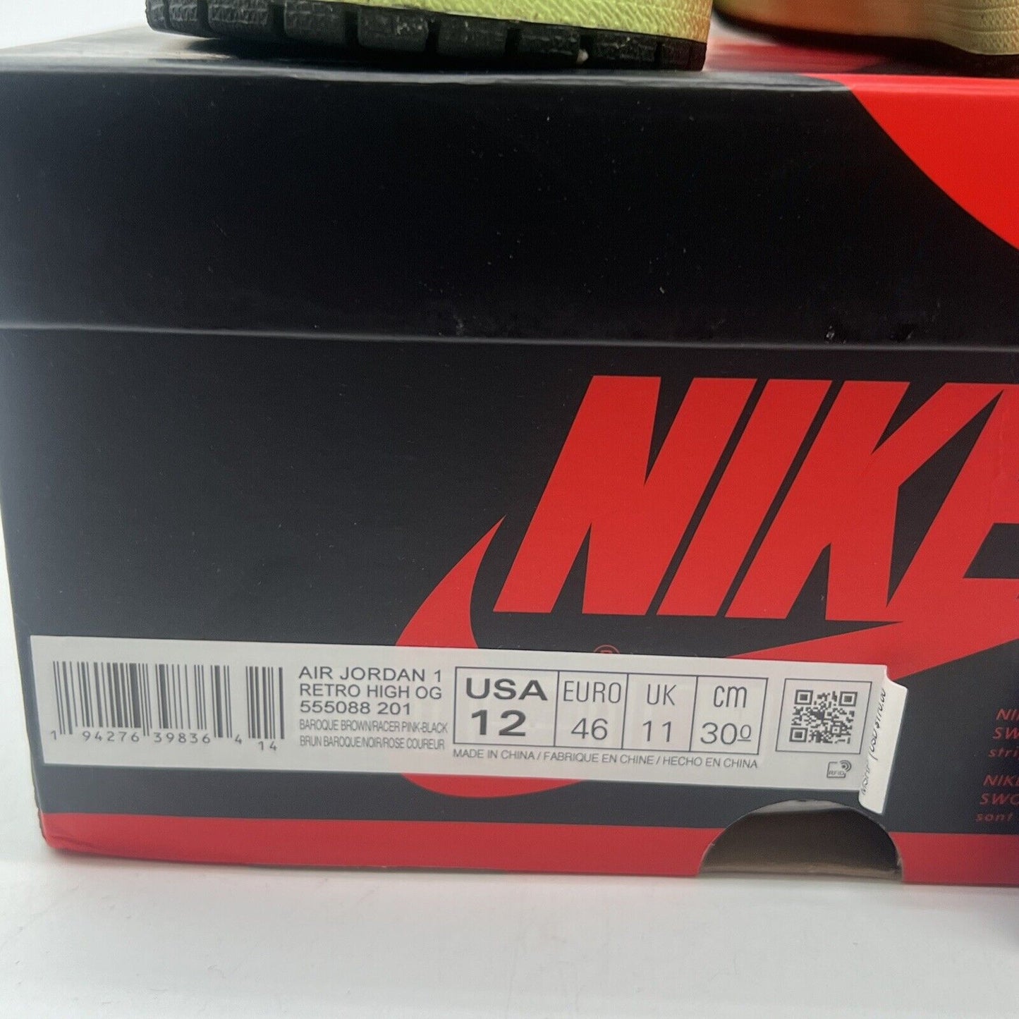 Size 12 - Jordan 1 Retro High Tokyo Bio Hack (555088-201)