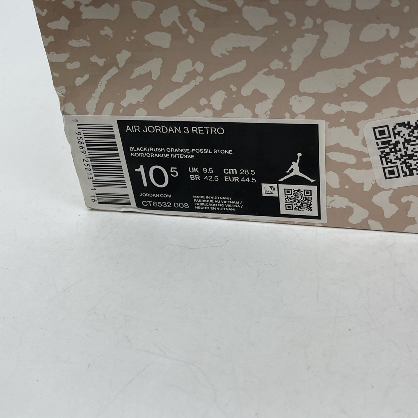 Size 10.5 - Air Jordan 3 Retro Mid Desert Elephant (CT8532-008)