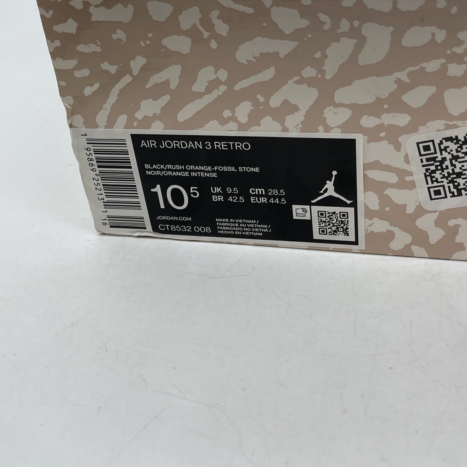 Size 10.5 - Air Jordan 3 Retro Mid Desert Elephant (CT8532-008)