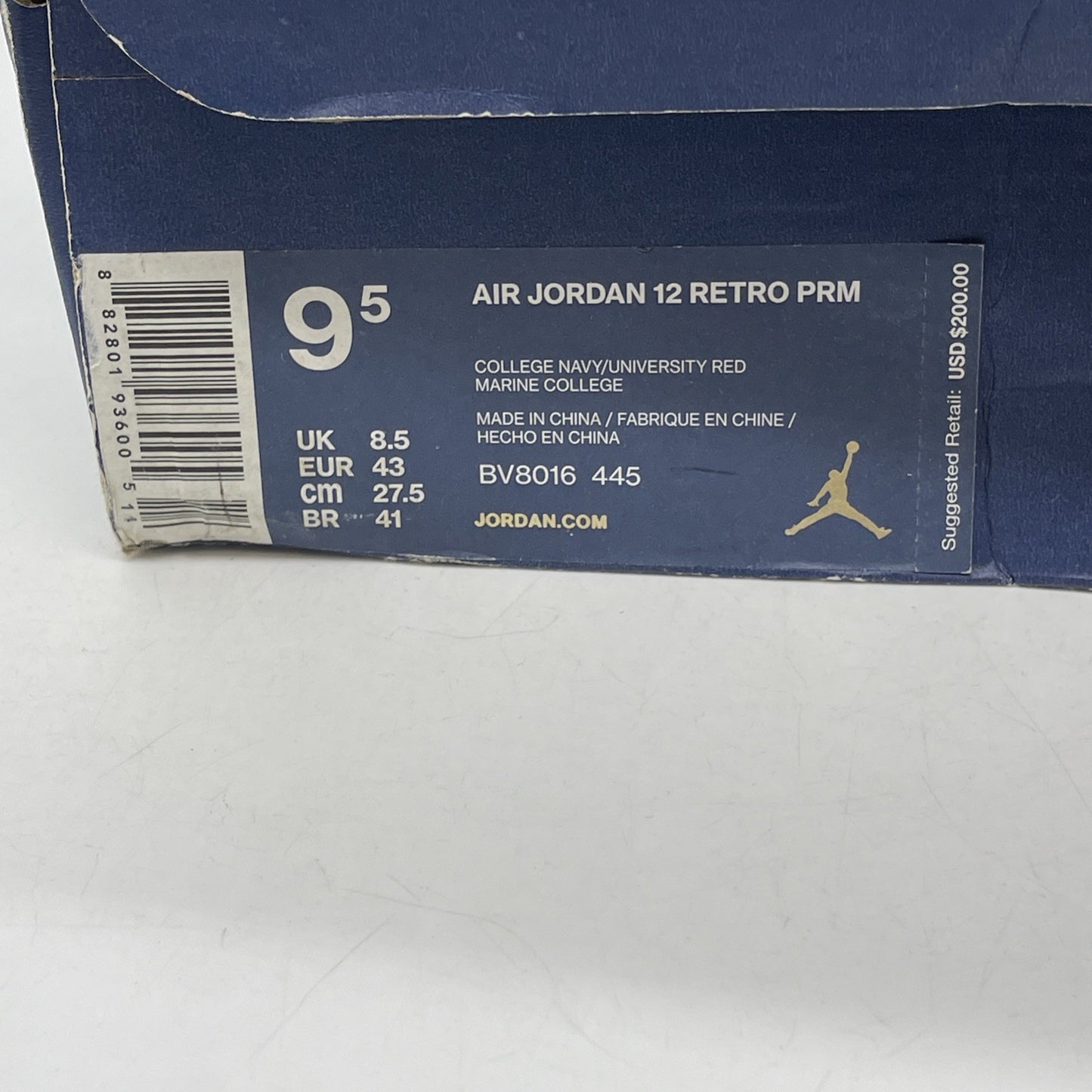 Size 9.5 - Air Jordan 12 Retro International Flight (BV8016-445)