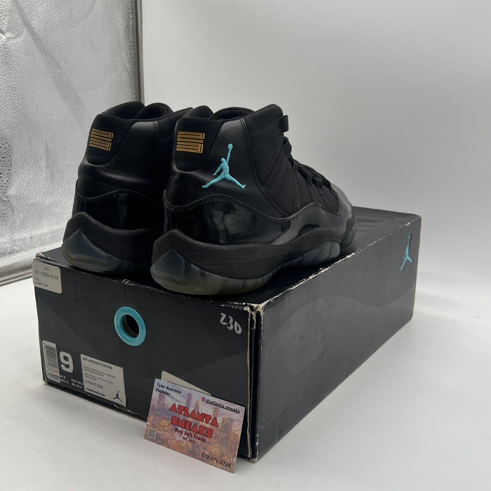 Size 9 - Jordan 11 Retro High Gamma Blue (378037-006)