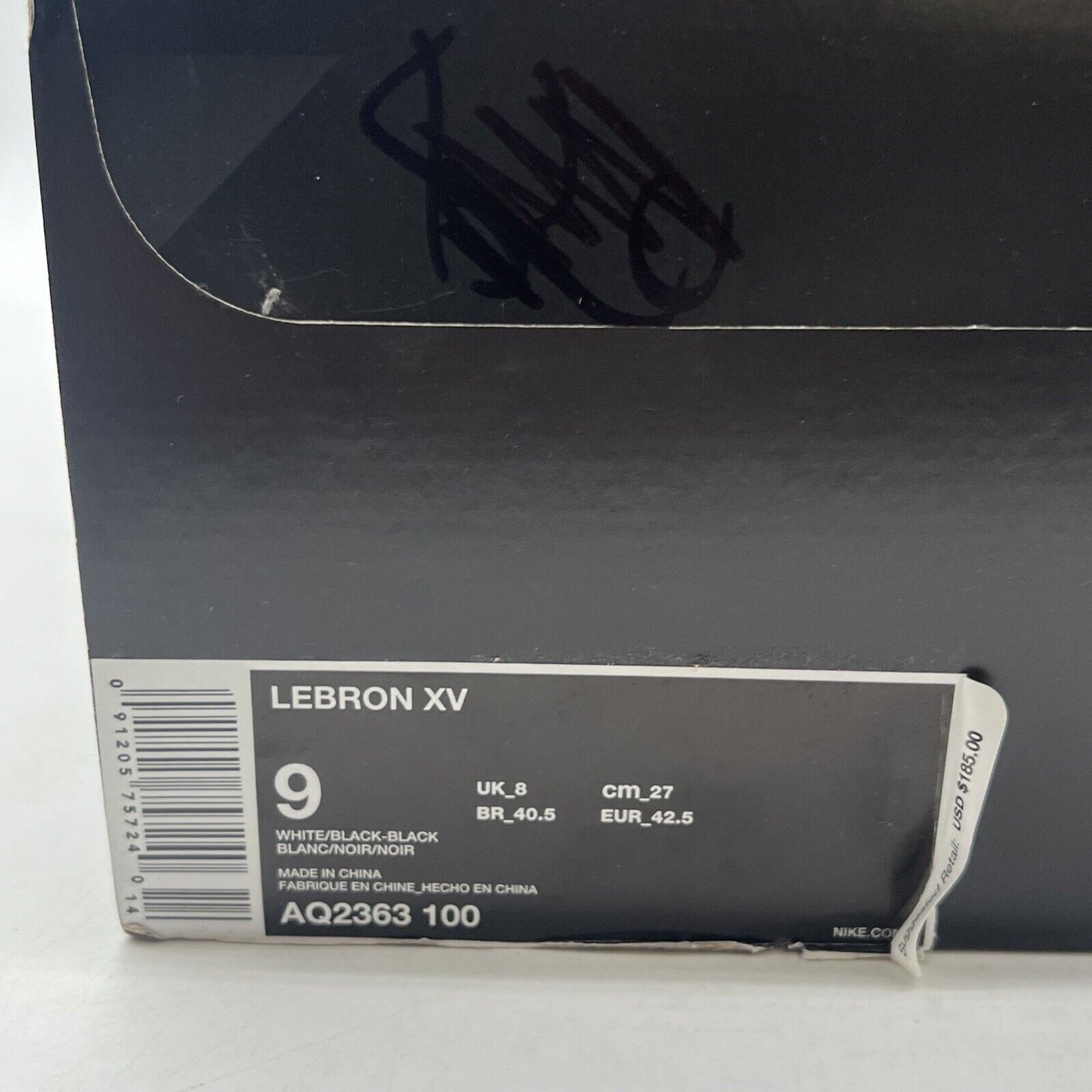 Size 9 - Nike LeBron 15 Graffiti (AQ2363-100)