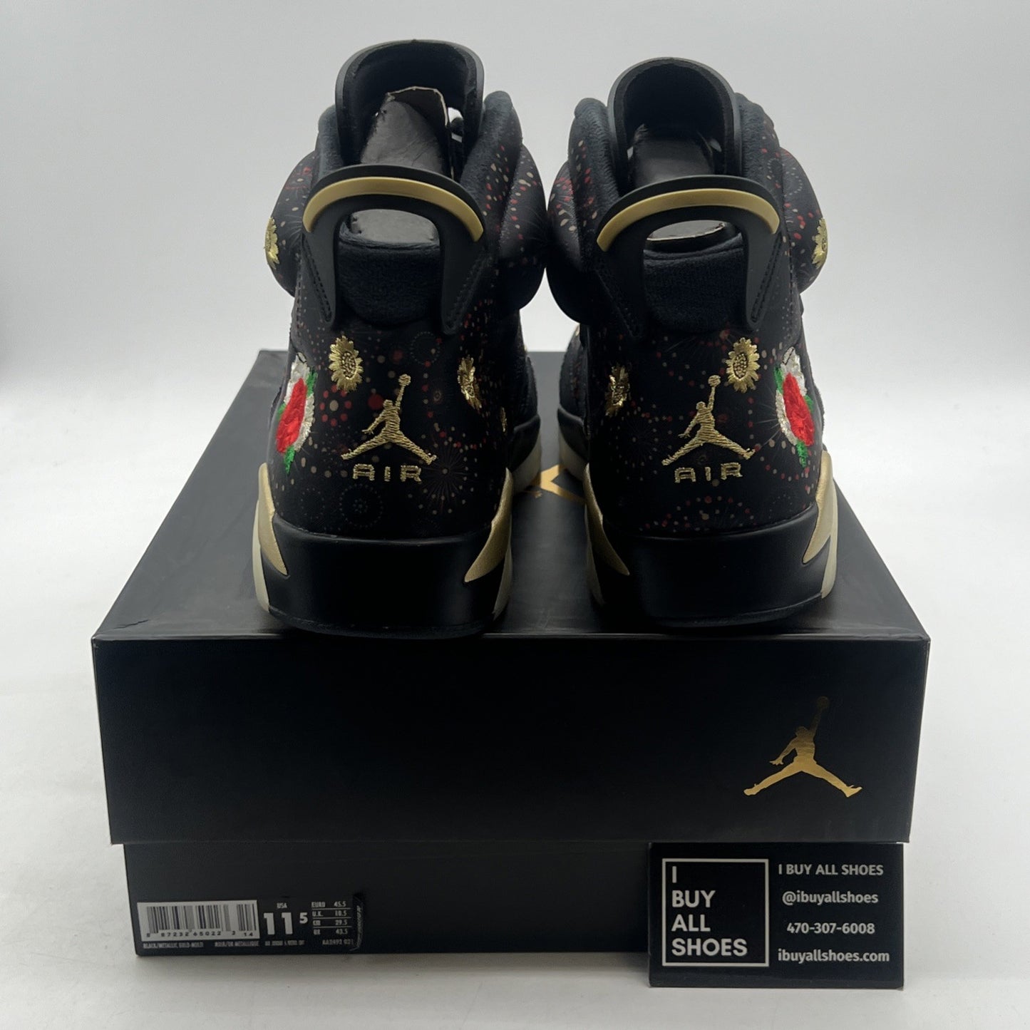 Size 11.5 - Air Jordan 6 Retro Chinese New Year (AA2492-021)