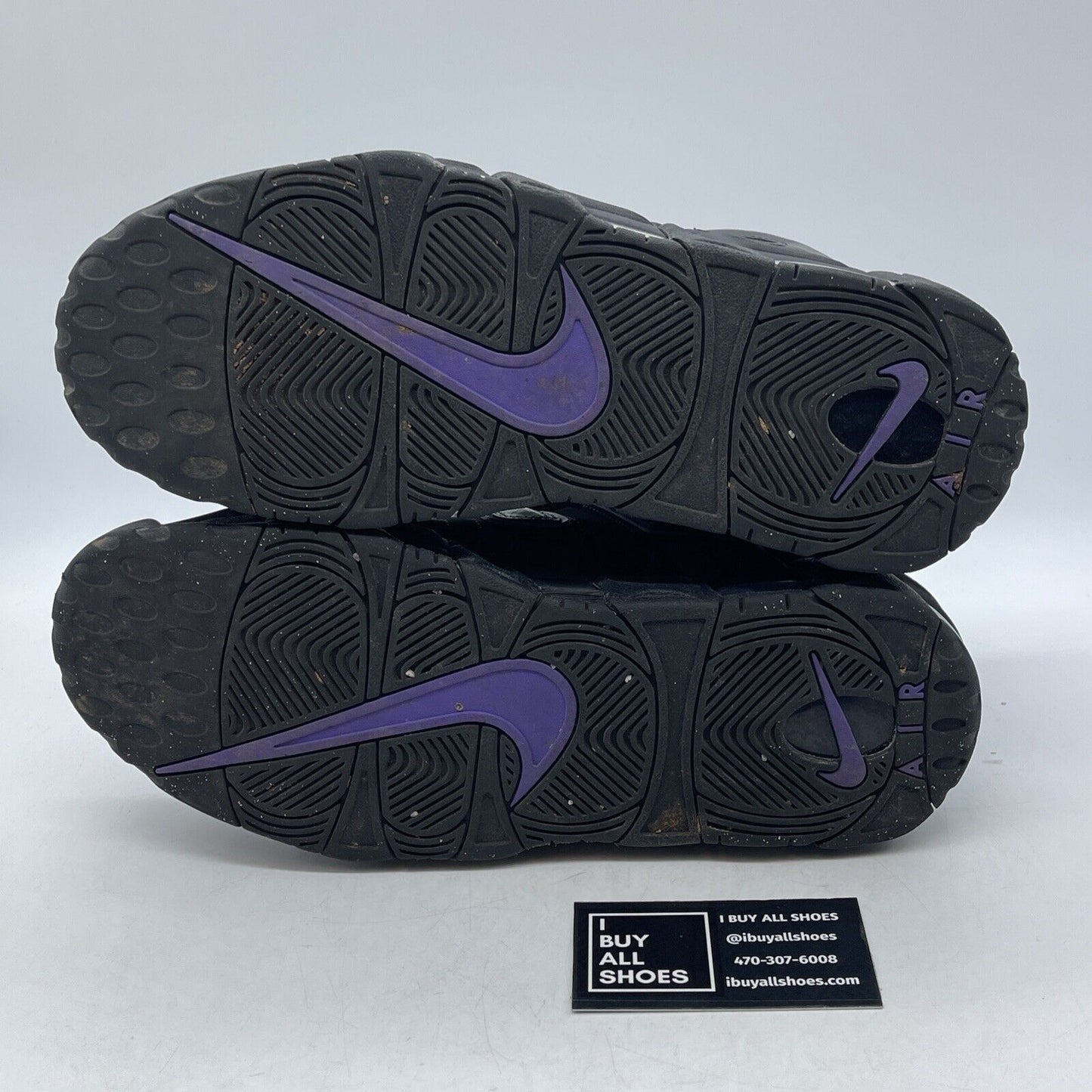 Size 10 - Nike Air More Uptempo '96 Black Action Grape Black Suede (DV1879-001)