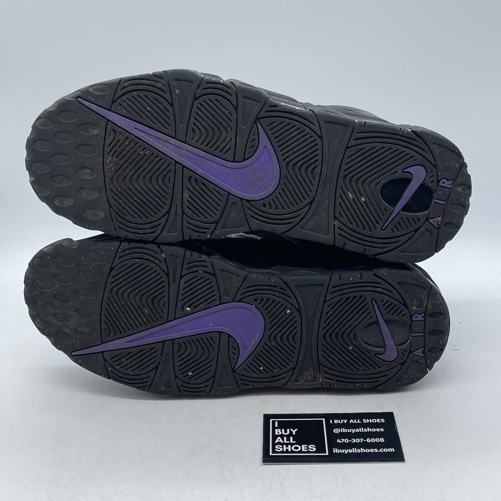 Size 10 - Nike Air More Uptempo '96 Black Action Grape Black Suede (DV1879-001)
